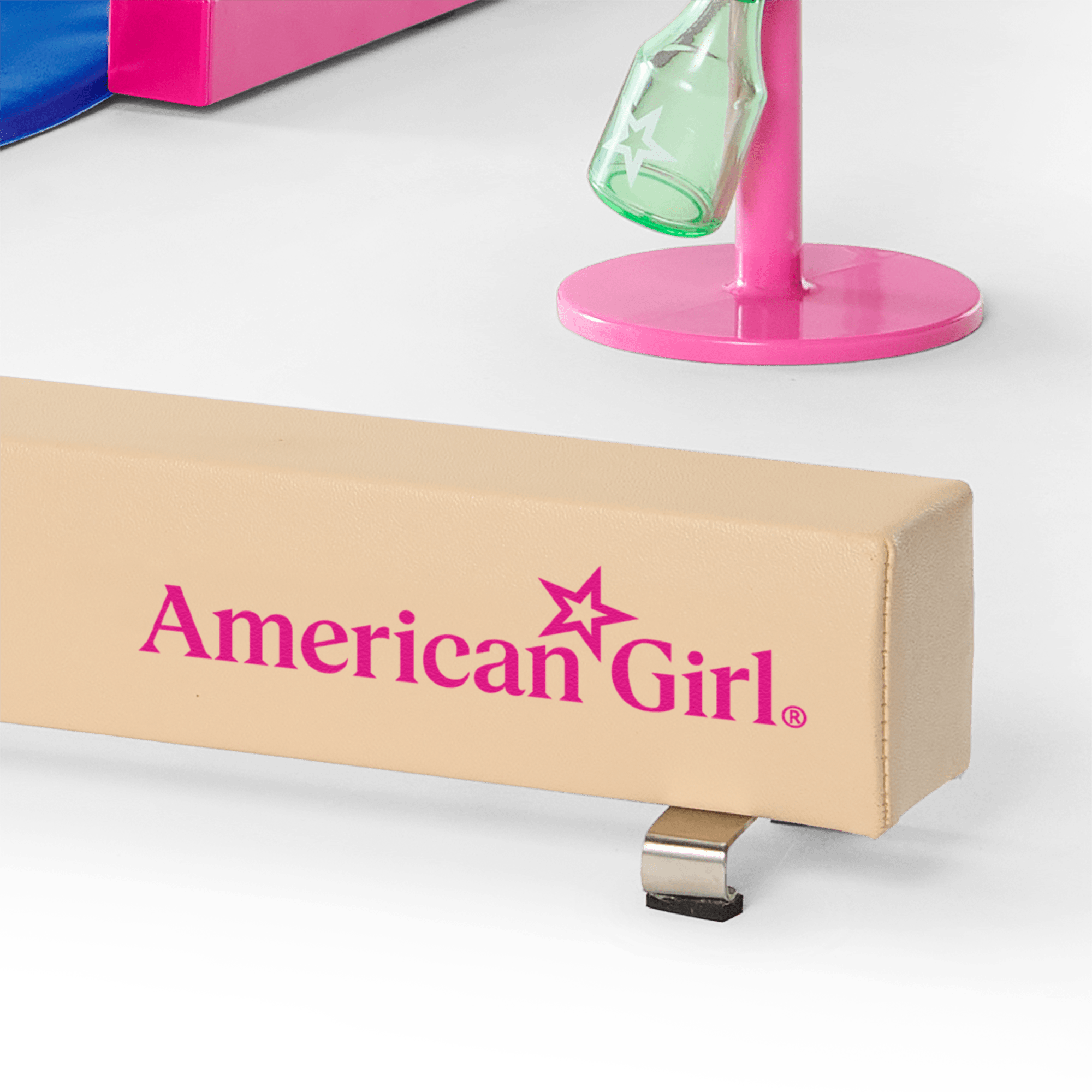 Lila's Gymnastics Set for 18-inch Dolls – Bars, Beam & Mat