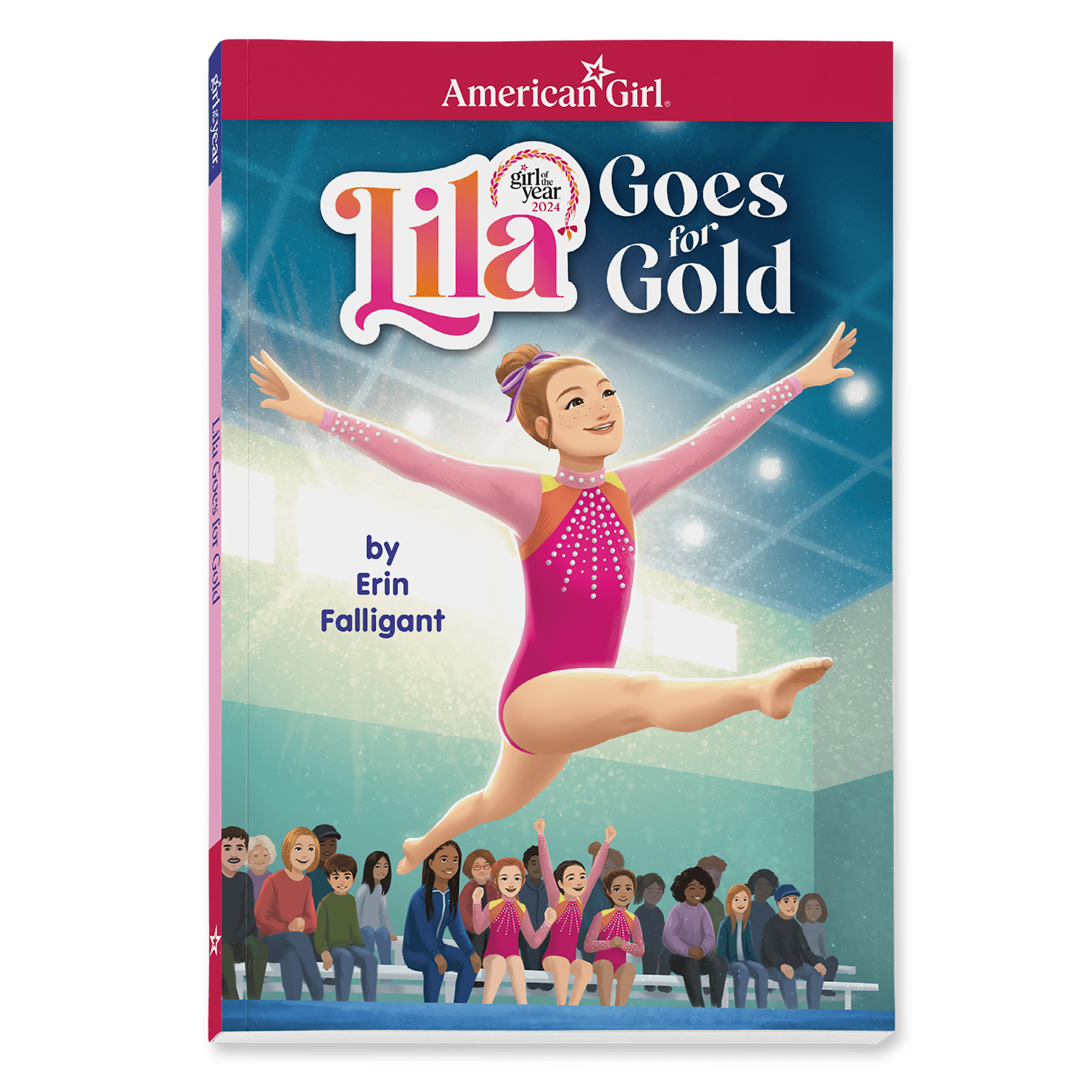 Lila Goes for Gold Book - Girl of the Year 2024 by Erin Falligant