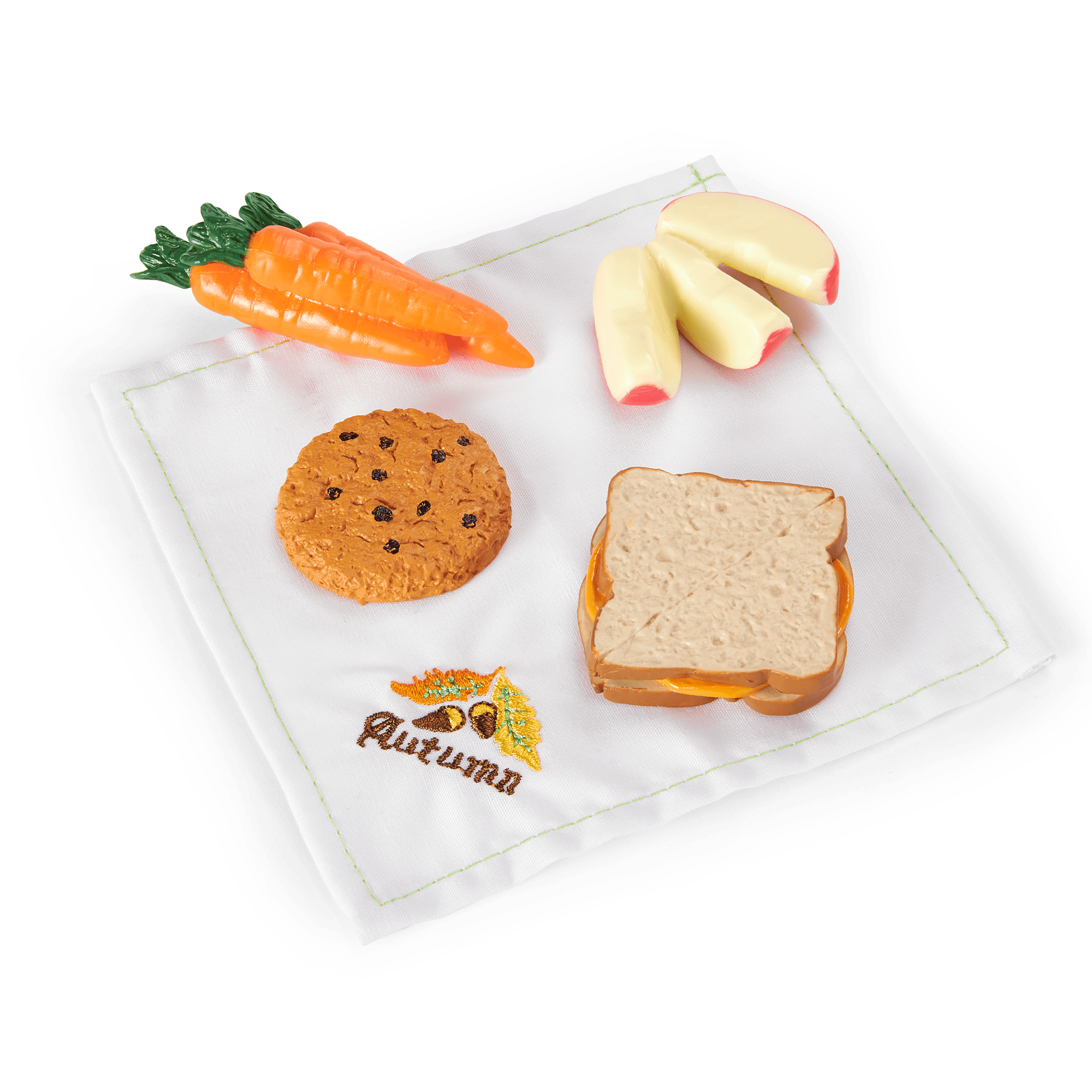 Kit's 18-inch Doll School Lunch Set with Tin Lunch Box & Food Accessories