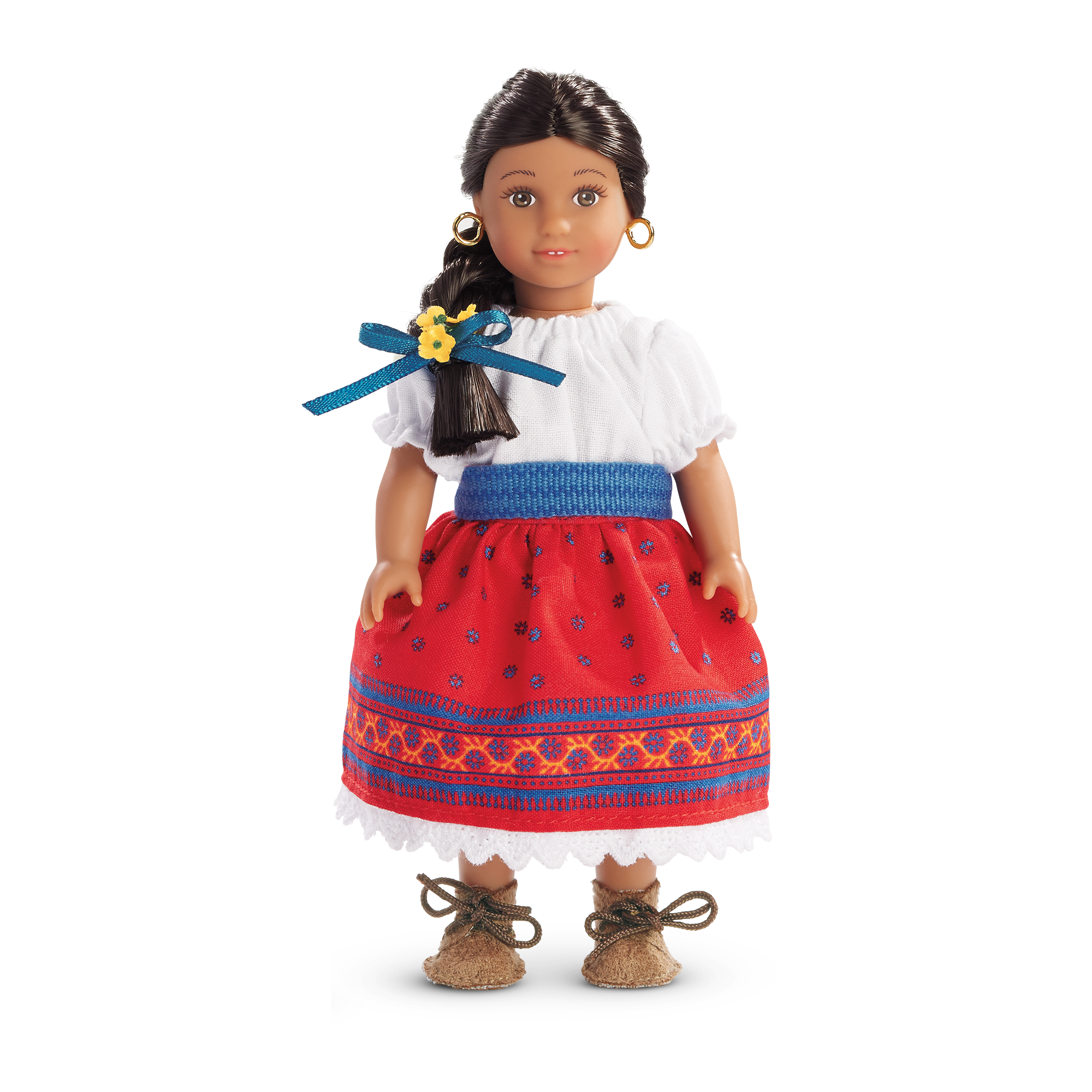 Josefina Montoya Mini Doll with Book - 1824 Historical Outfit