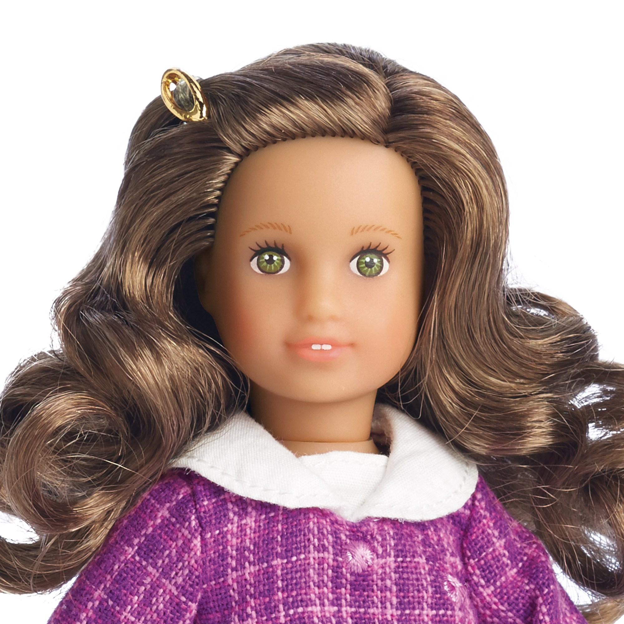 Rebecca Rubin Mini Doll with Book - 1914 Historical Character