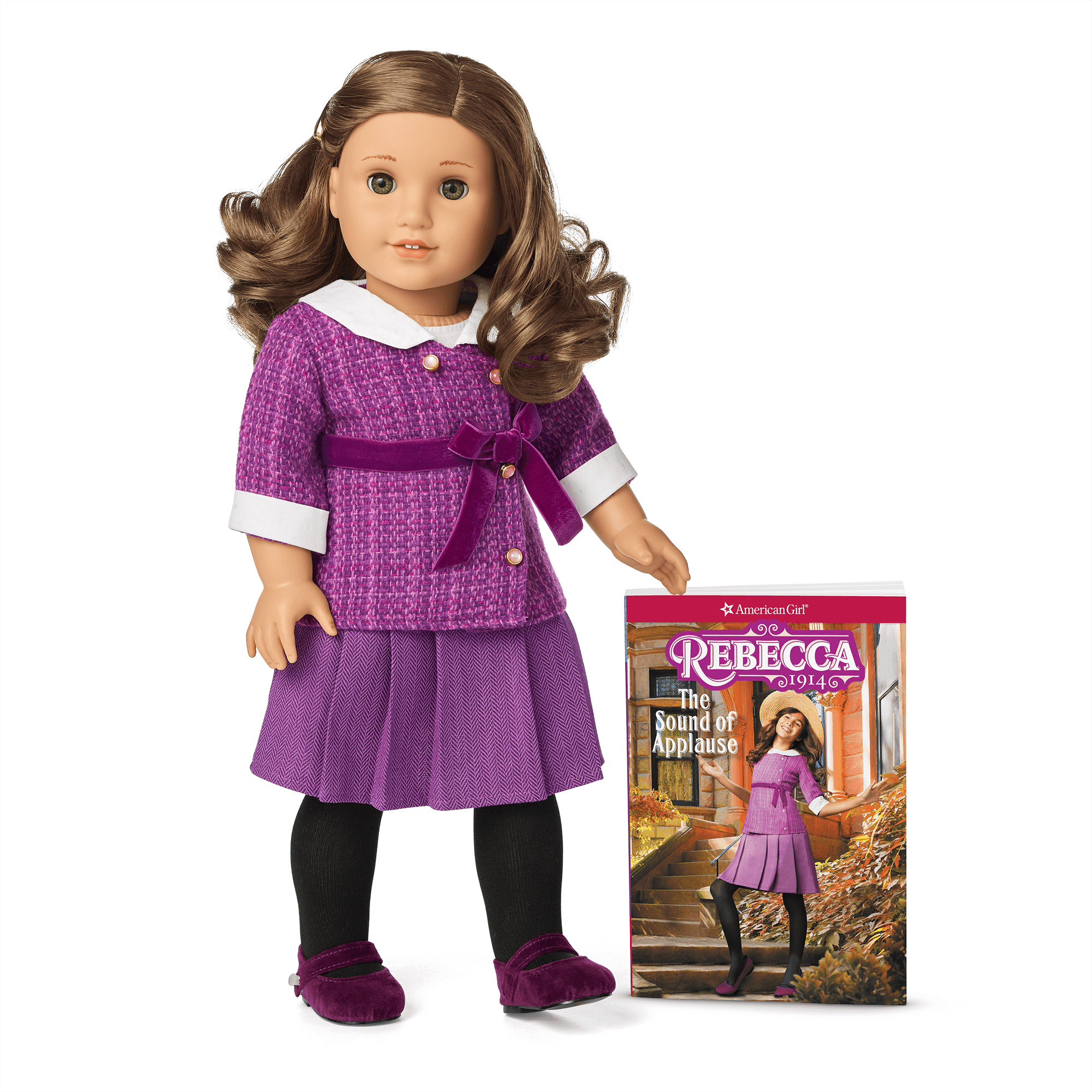 Rebecca Rubin 18-inch Historical Doll with Book & Outfit