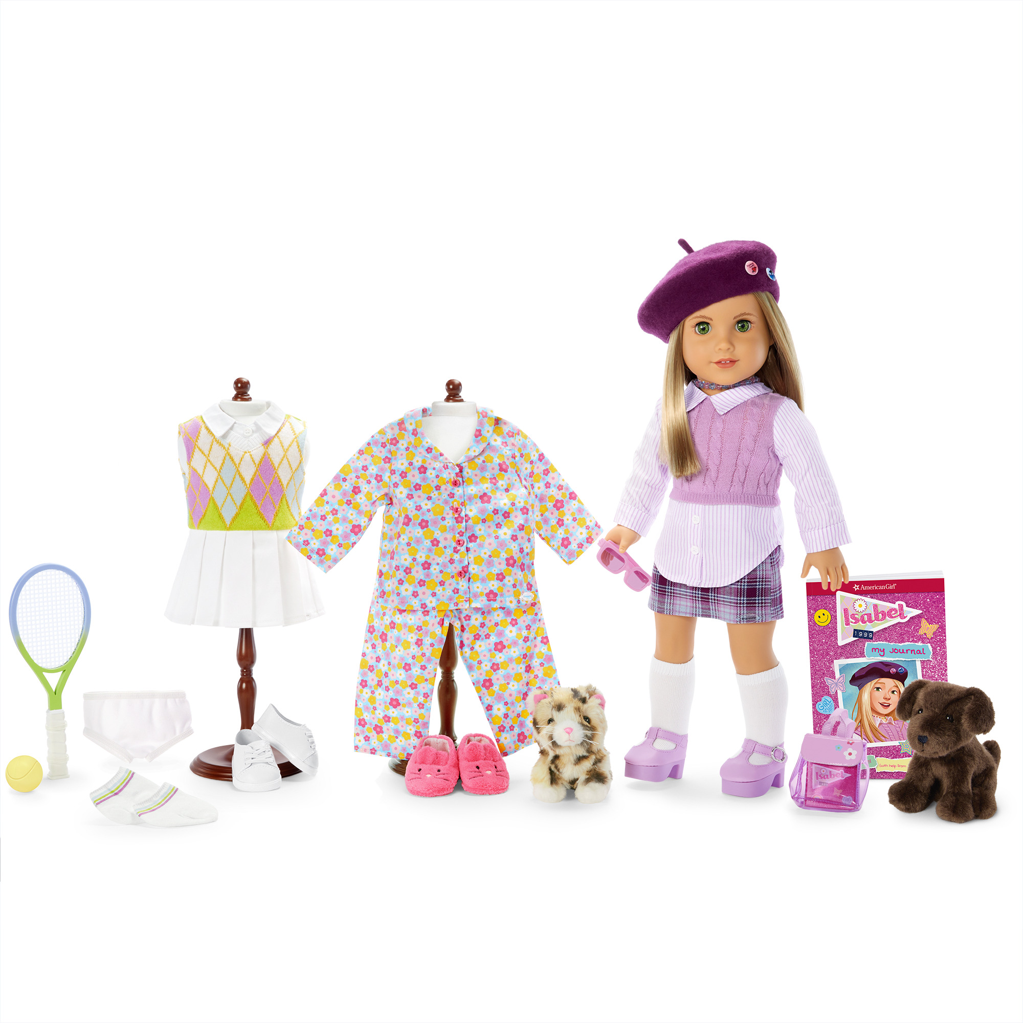 '90s American Girl Isabel Doll & Tennis Gift Set with Accessories