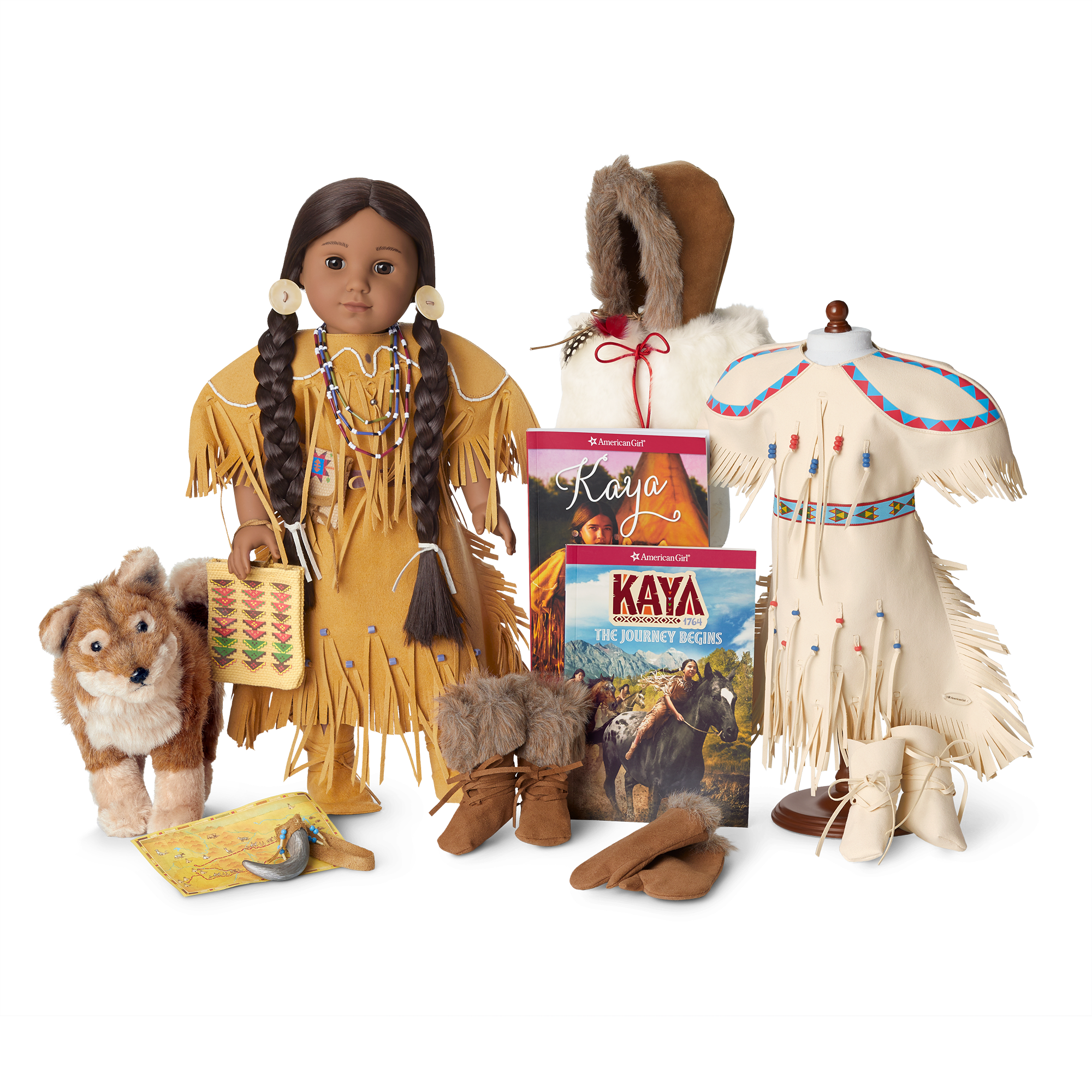 Kaya’s Historical Doll Gift Set with Book & Accessories