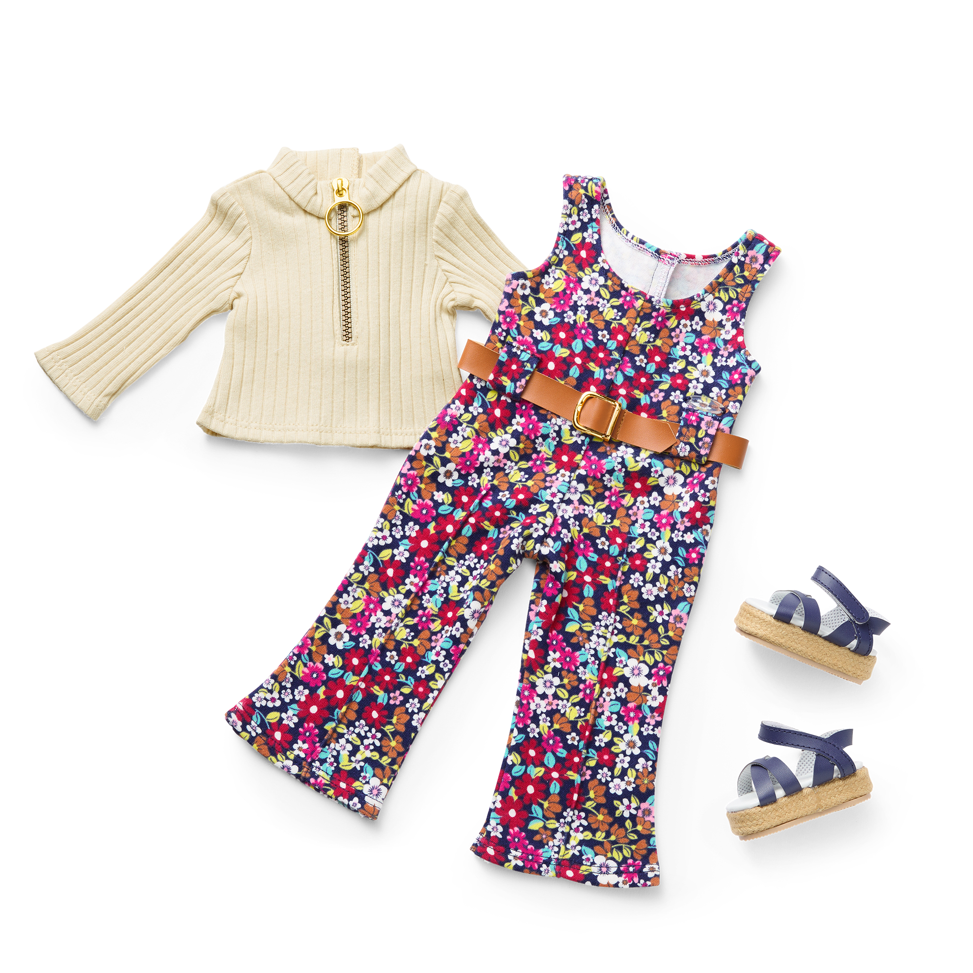 Julie Albright 1970s Doll Gift Set with Outfits & Accessories