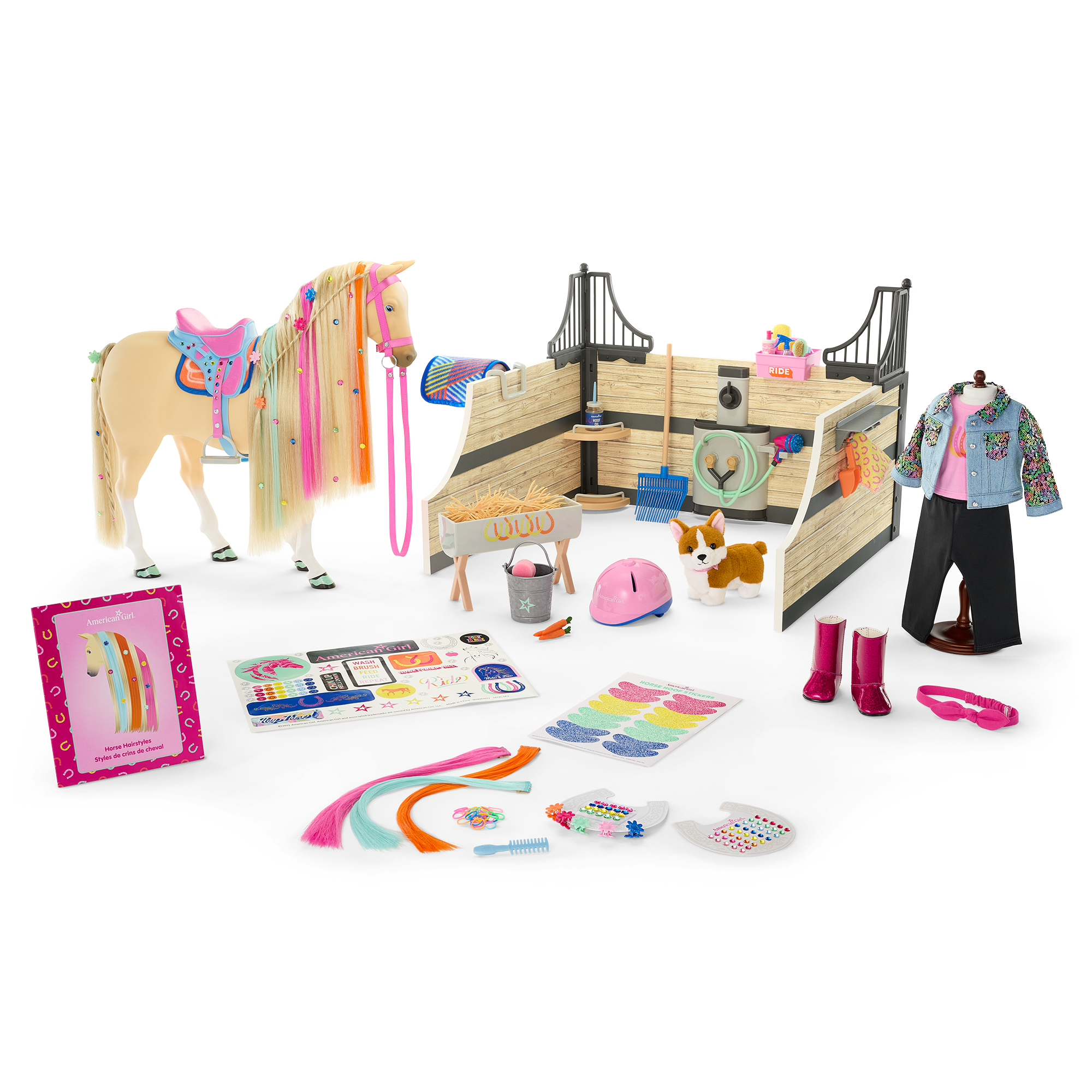 Lila's Horse Camp Doll Bundle - American Girl 2024 Playset