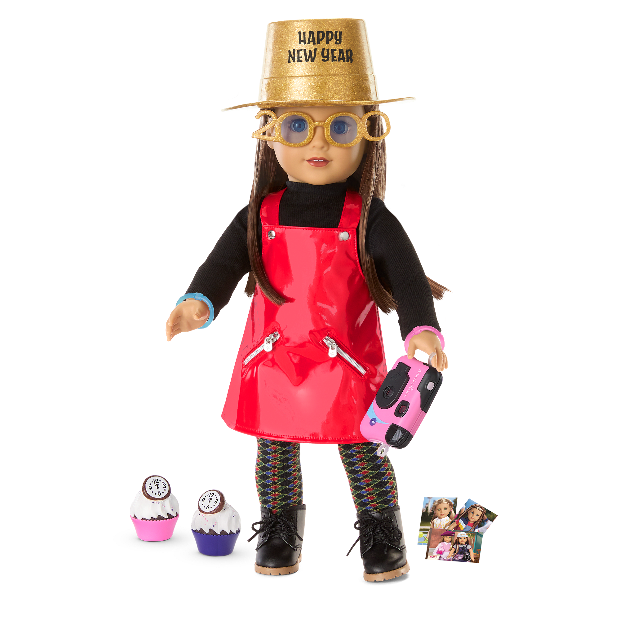 Nicki’s 18-inch Doll New Year’s Party Bundle with Outfit & Accessories