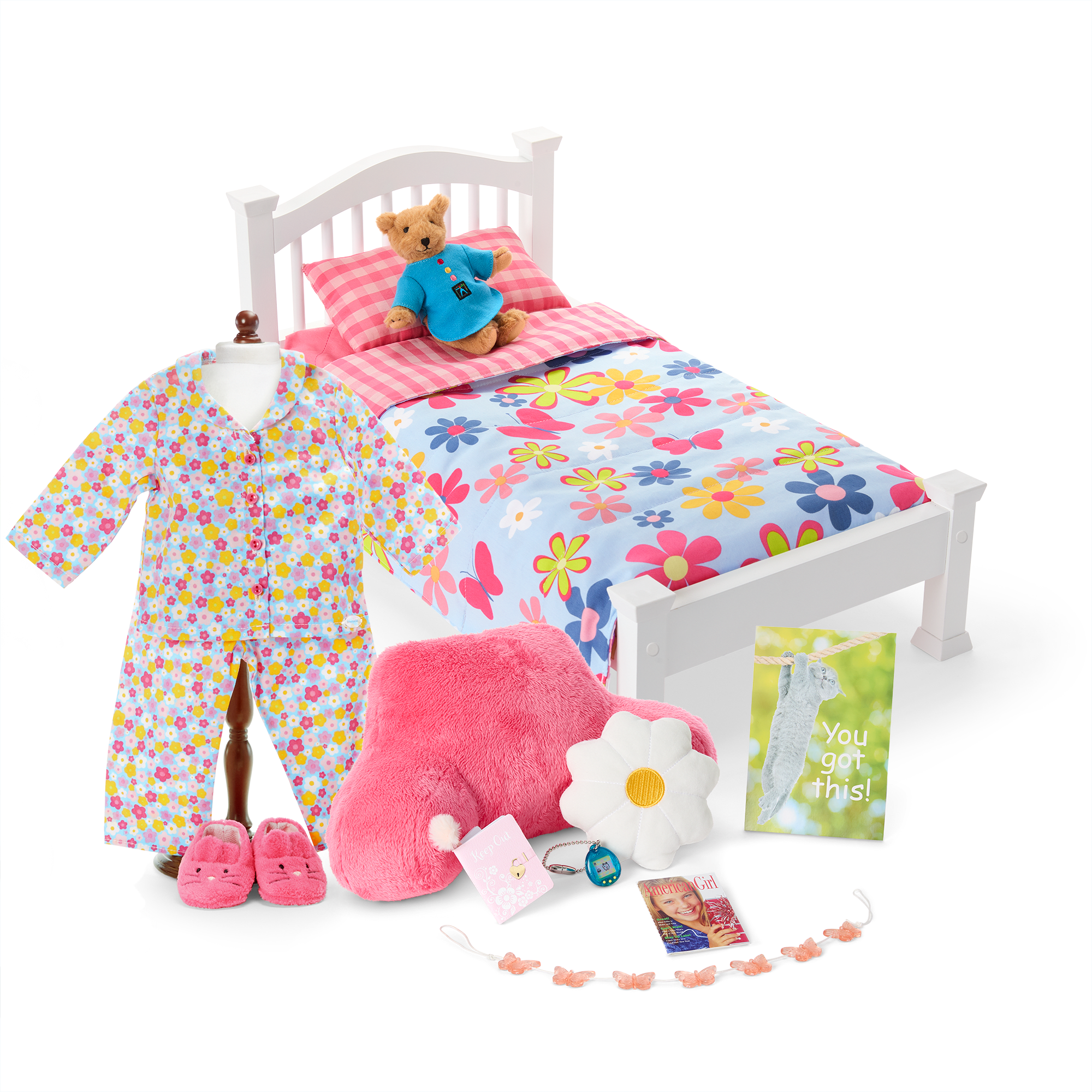 Isabel's™ 18-Inch Doll Bedroom Bundle with Bedding & Accessories