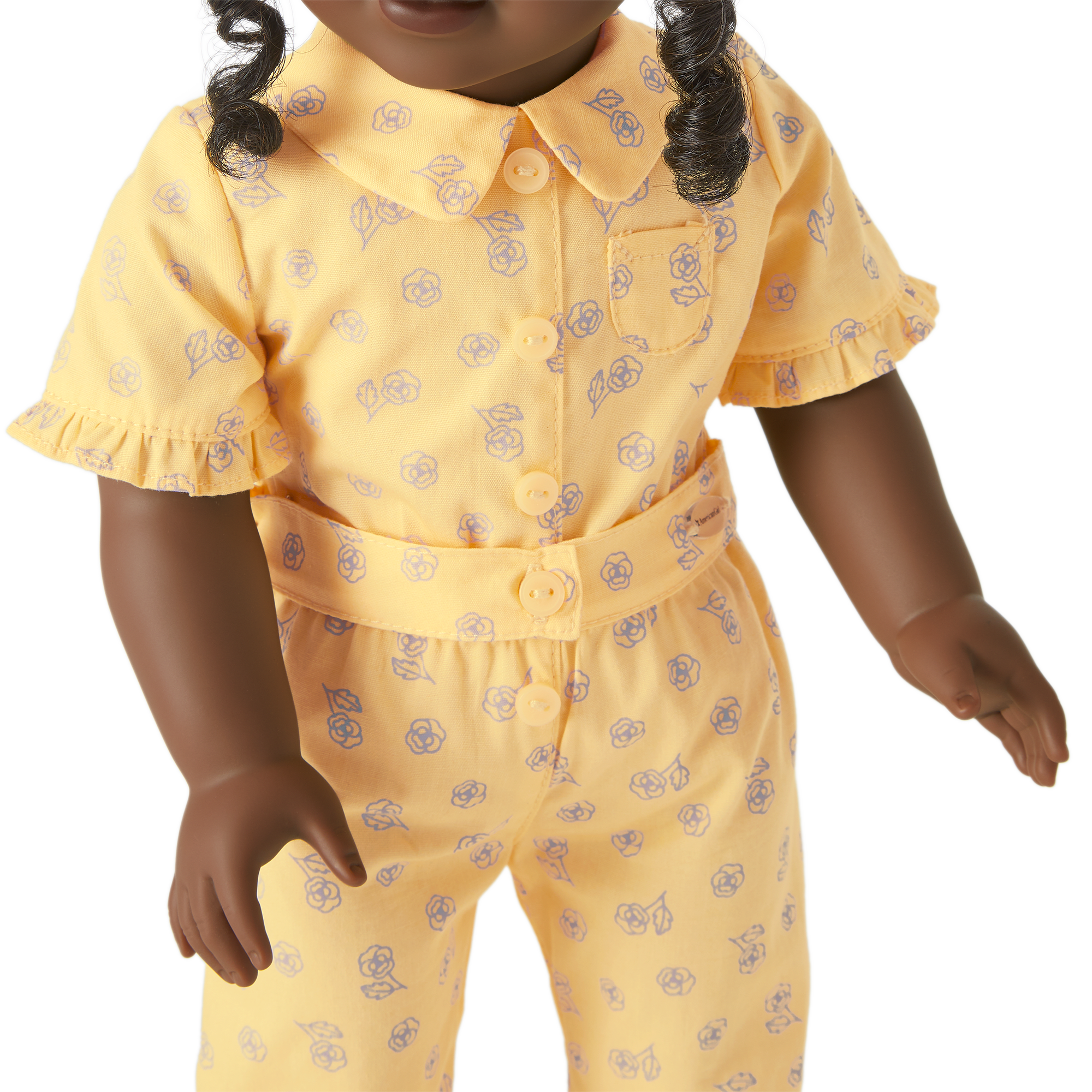 Claudie's 18-Inch Doll Bedroom Set with Bed & Pajamas
