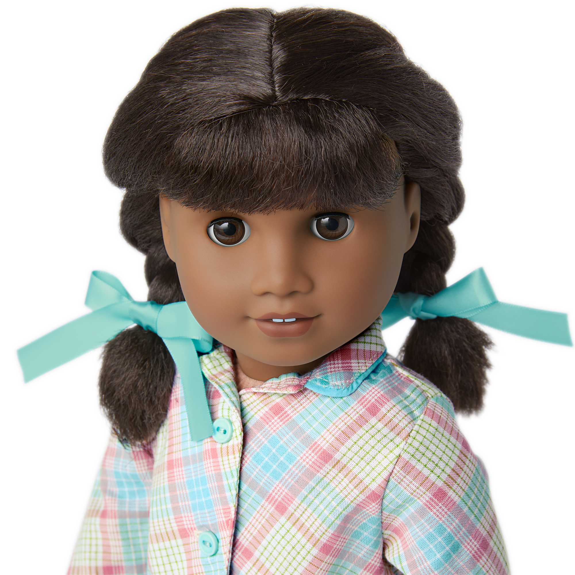 Melody’s Plaid Pajamas & Dog Set for 18-Inch Dolls