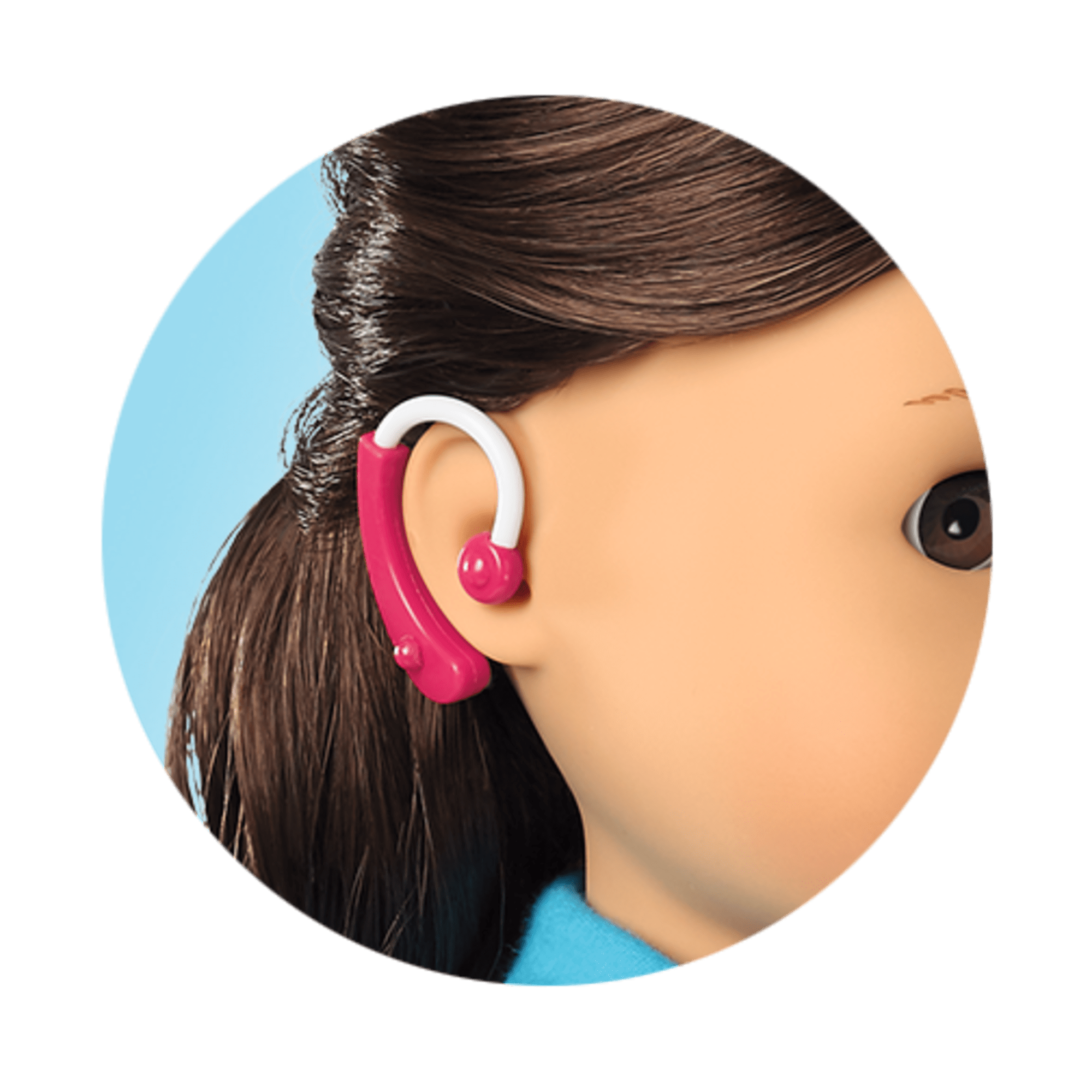 18" Truly Me Doll with Removable Hearing Aid