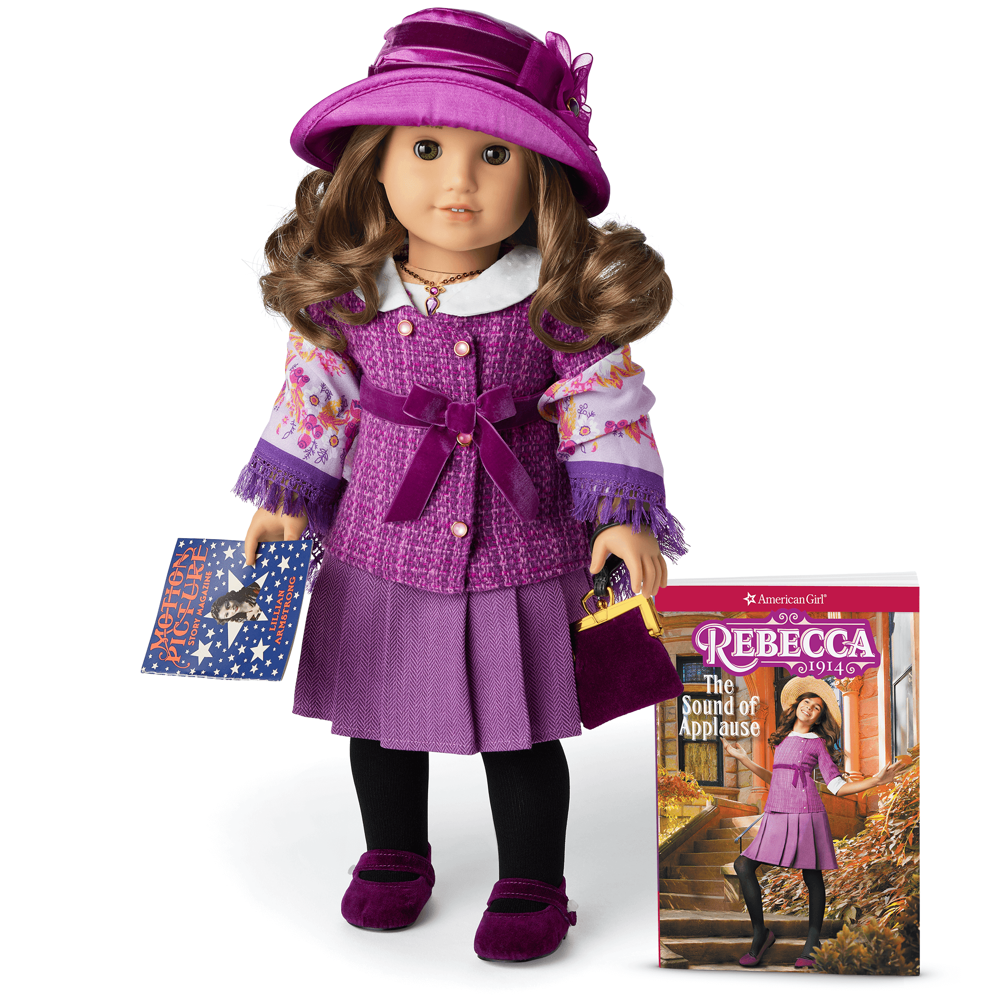Rebecca Rubin 18-inch Historical Doll with Book & Accessories