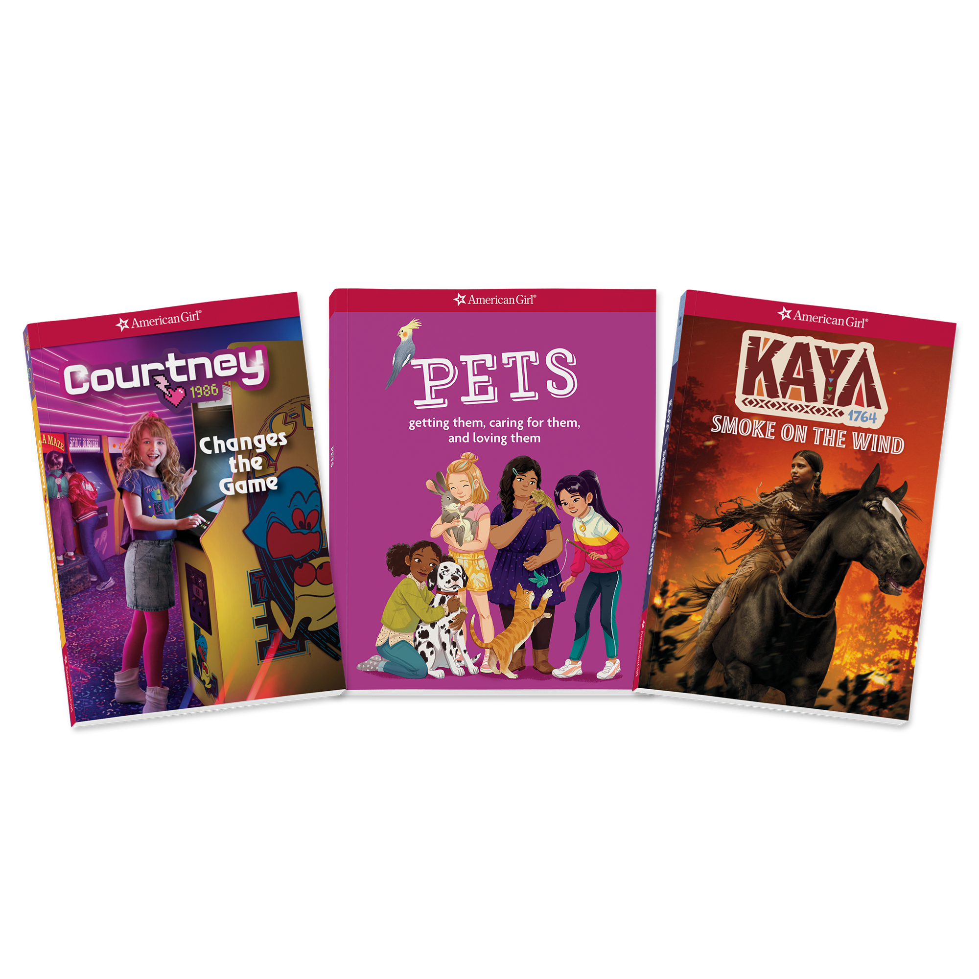 Girls' Pet Care & Adventure Book Bundle