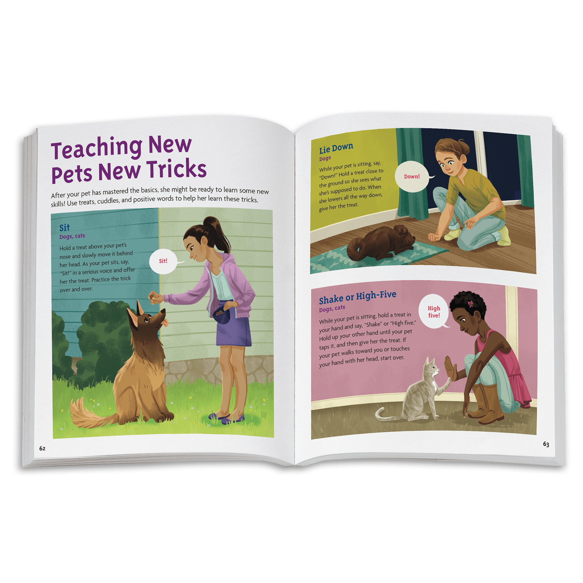 Girls' Pet Care & Adventure Book Bundle