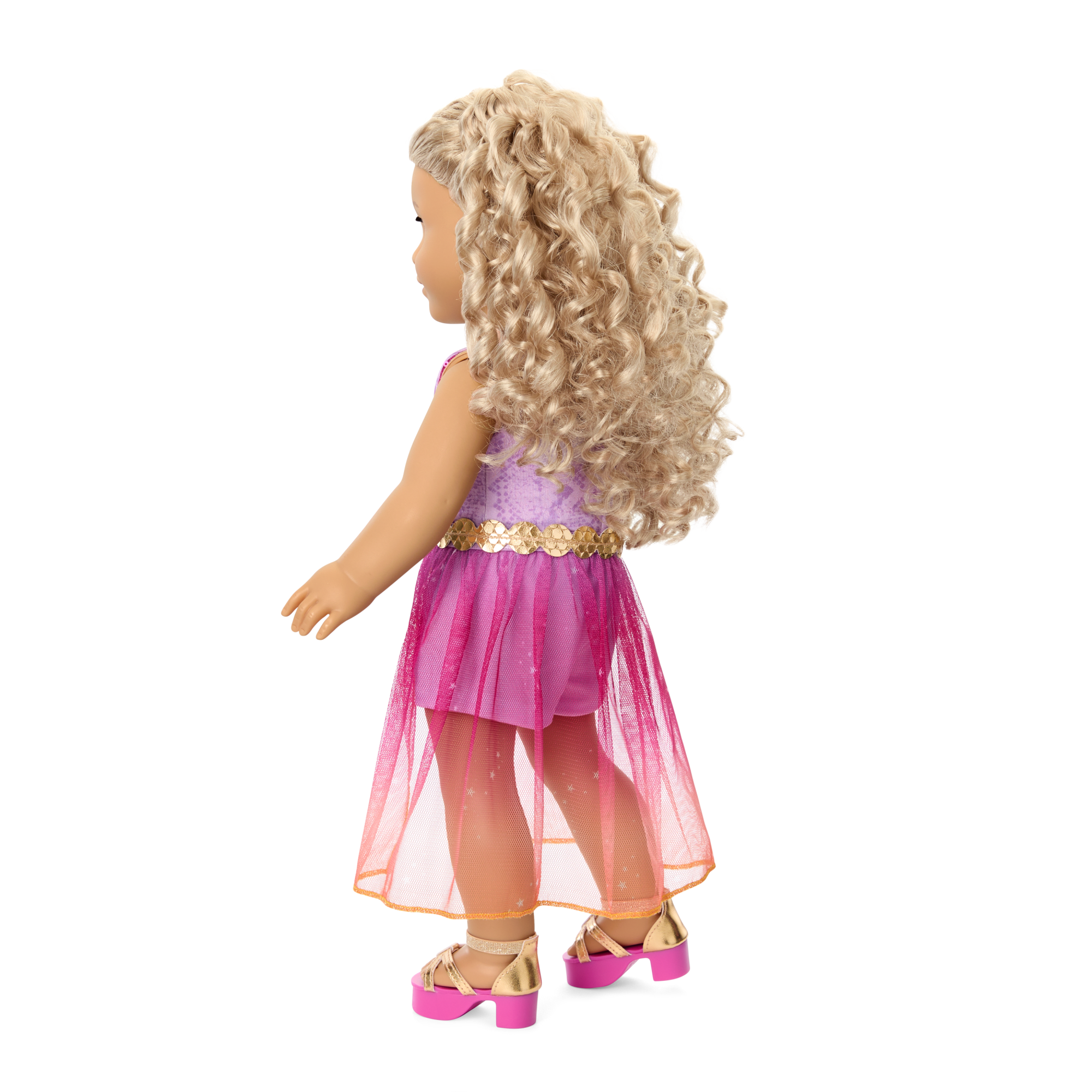 18-inch Doll Glam Concert Outfit & Teddy Bear Backpack Set