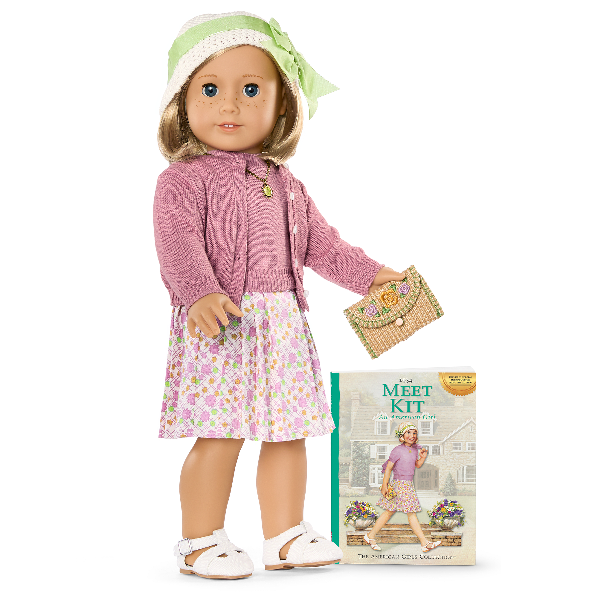 Kit Kittredge 18" Doll with Birthday Collection & Original Book