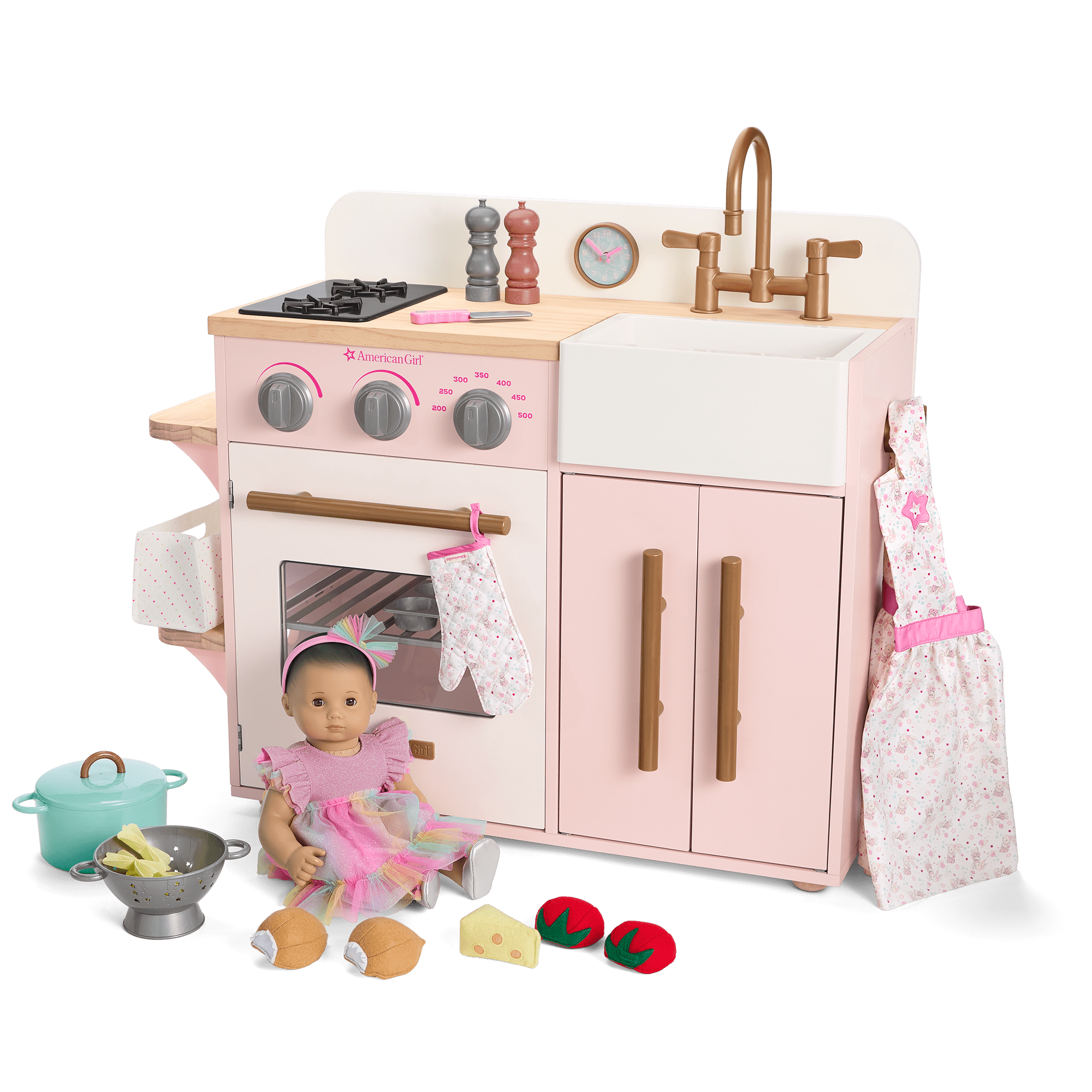 Bitty Baby Kitchen Playset with Baking Accessories for Toddlers