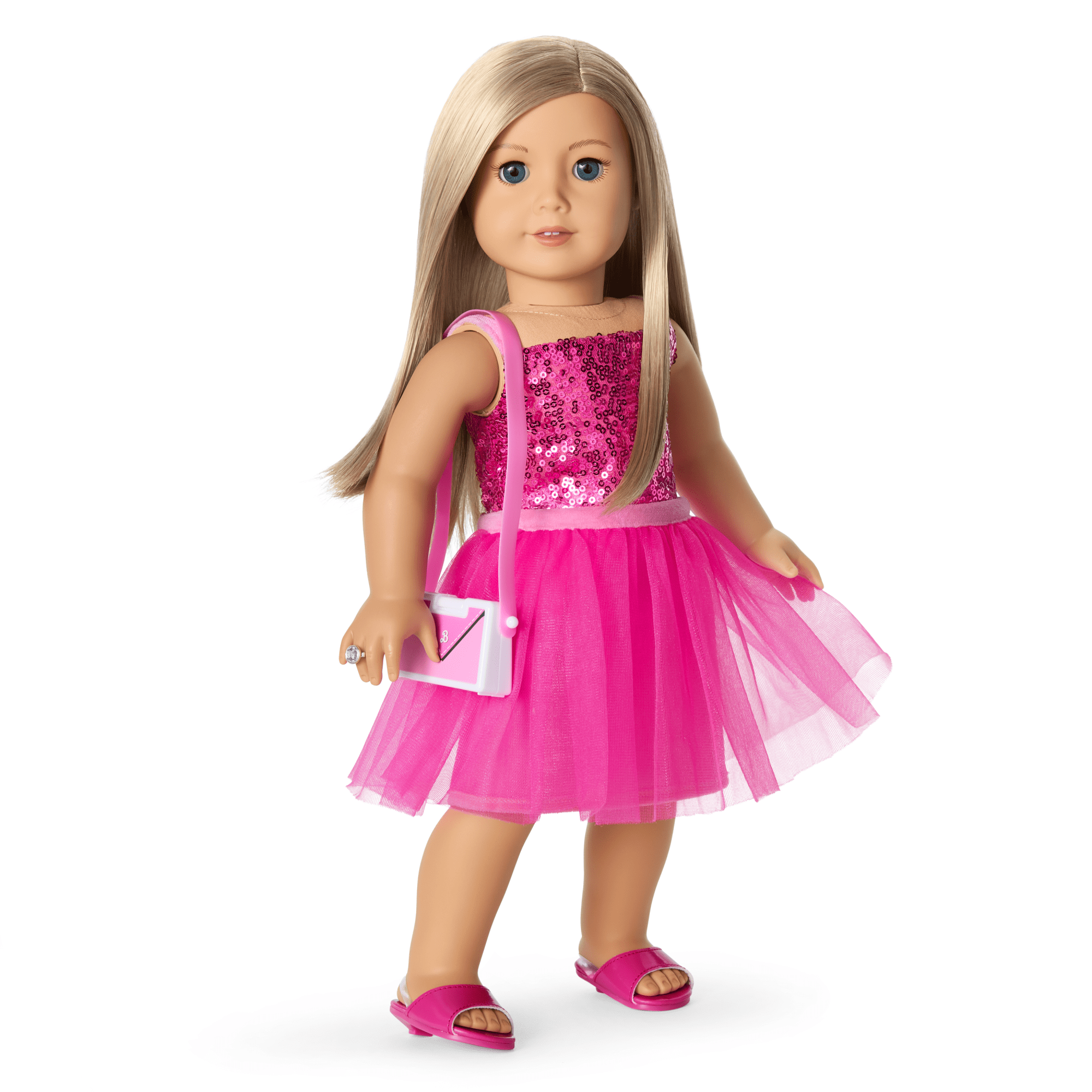 American Girl Doll Barbie Day-to-Night Fashion Outfit with Accessories