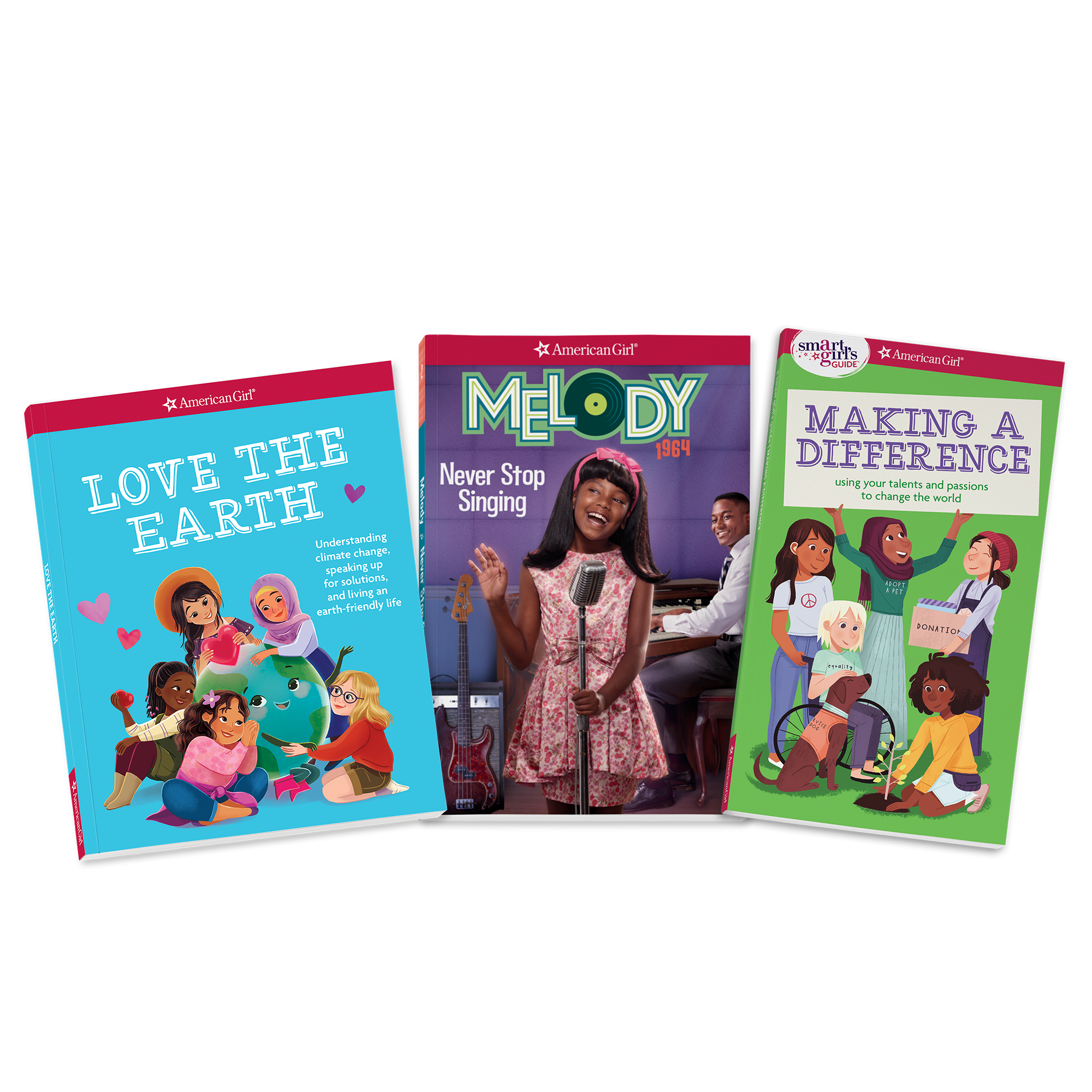 Inspirational Book Bundle for Girls - Making a Difference & Earth-Friendly Stories