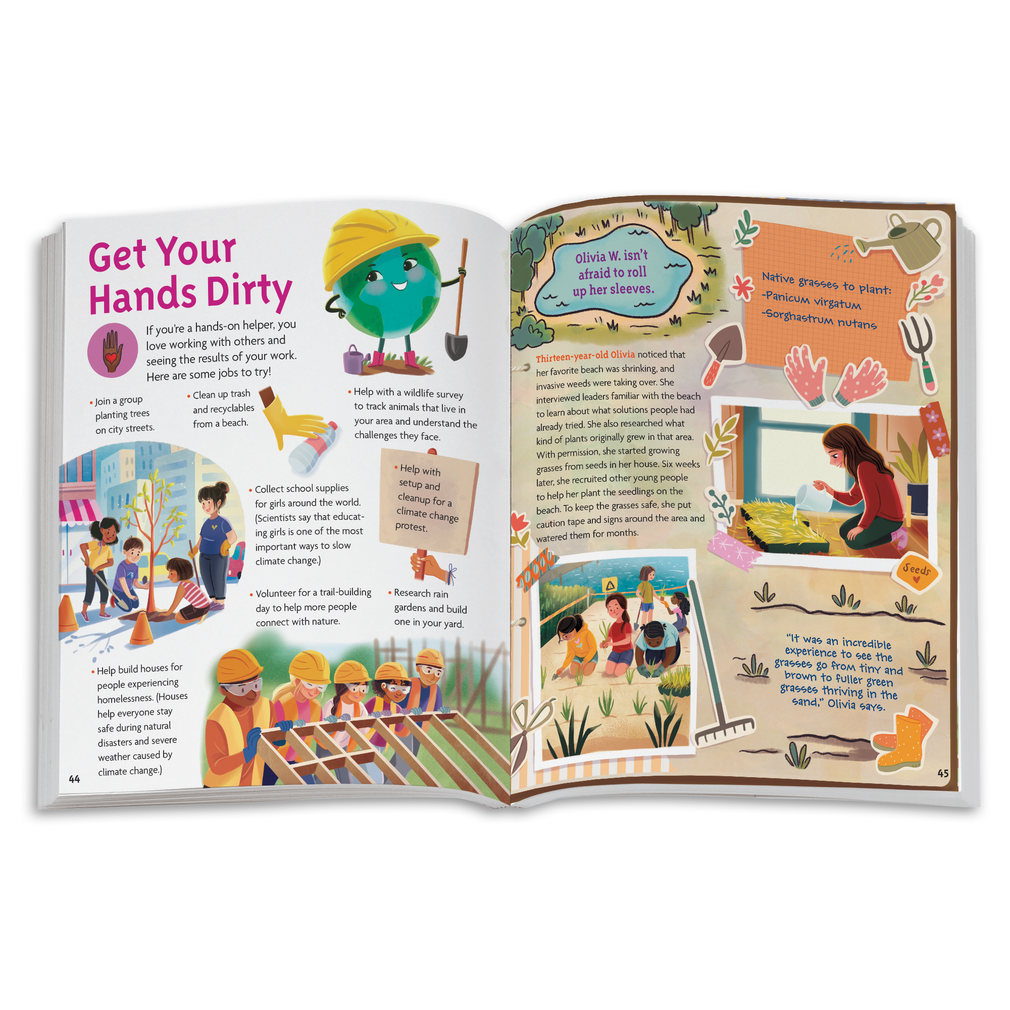 Inspirational Book Bundle for Girls - Making a Difference & Earth-Friendly Stories