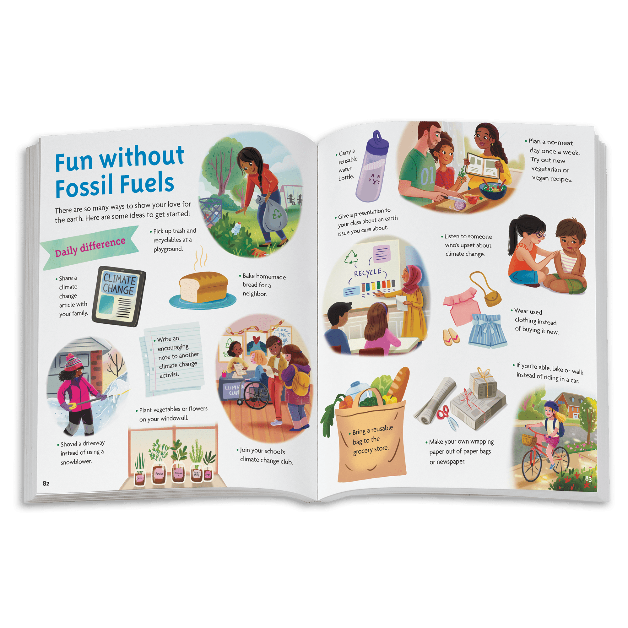 Inspirational Book Bundle for Girls - Making a Difference & Earth-Friendly Stories