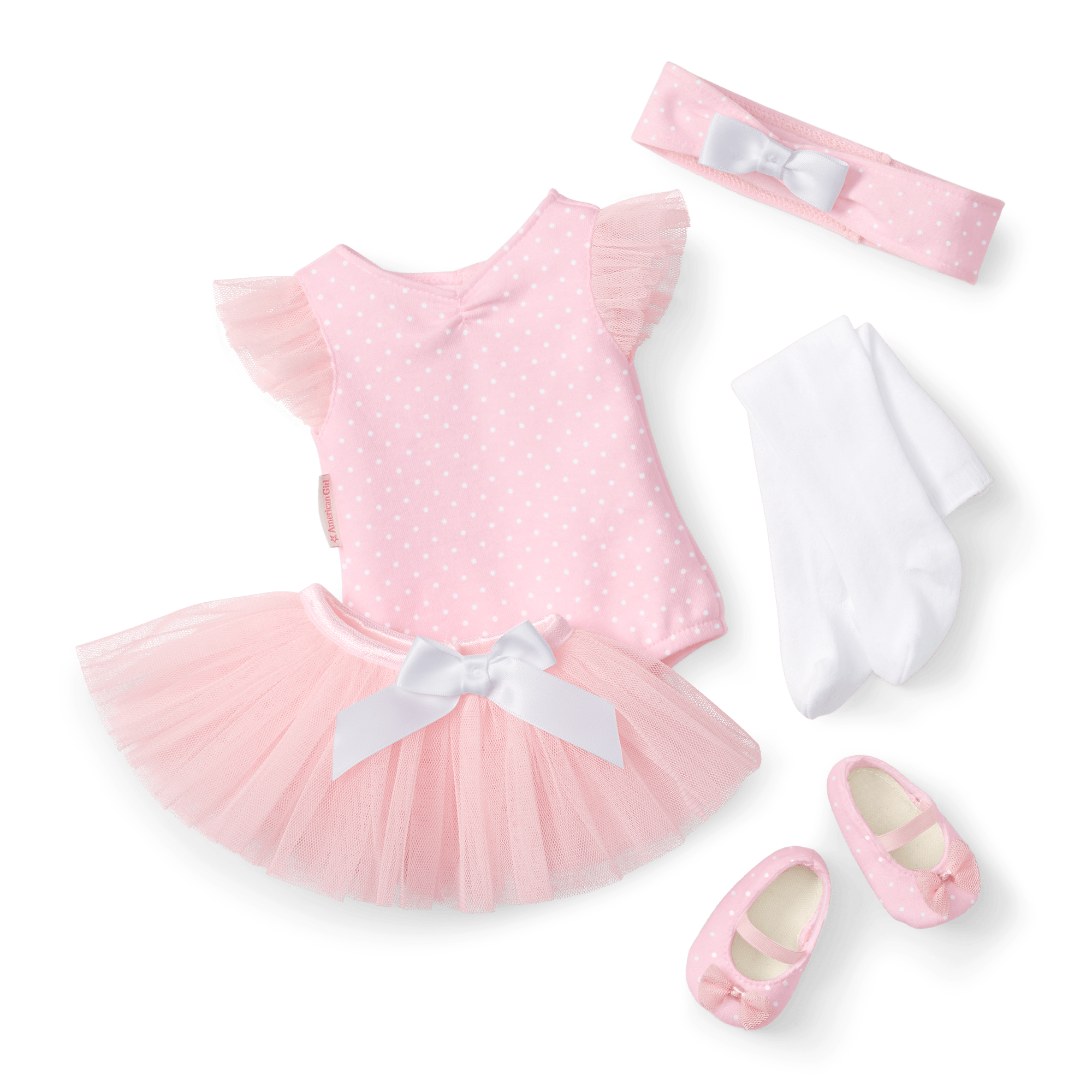 Bitty’s Pink Ballerina Outfit Set for Girls & Dolls 2T-6