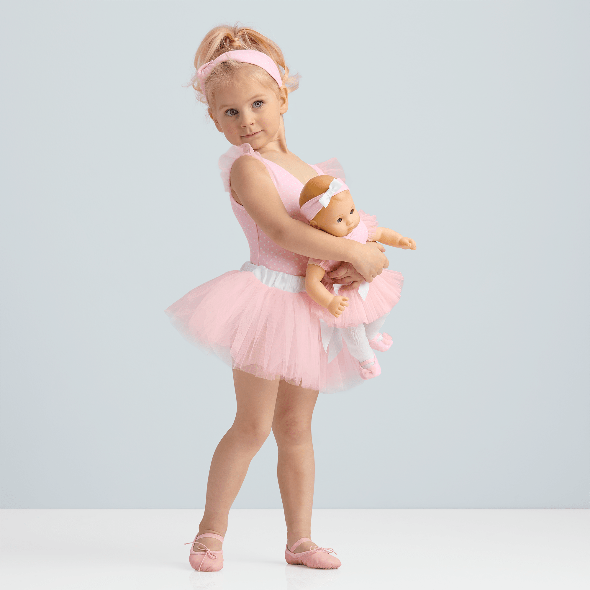 Bitty’s Pink Ballerina Outfit Set for Girls & Dolls 2T-6