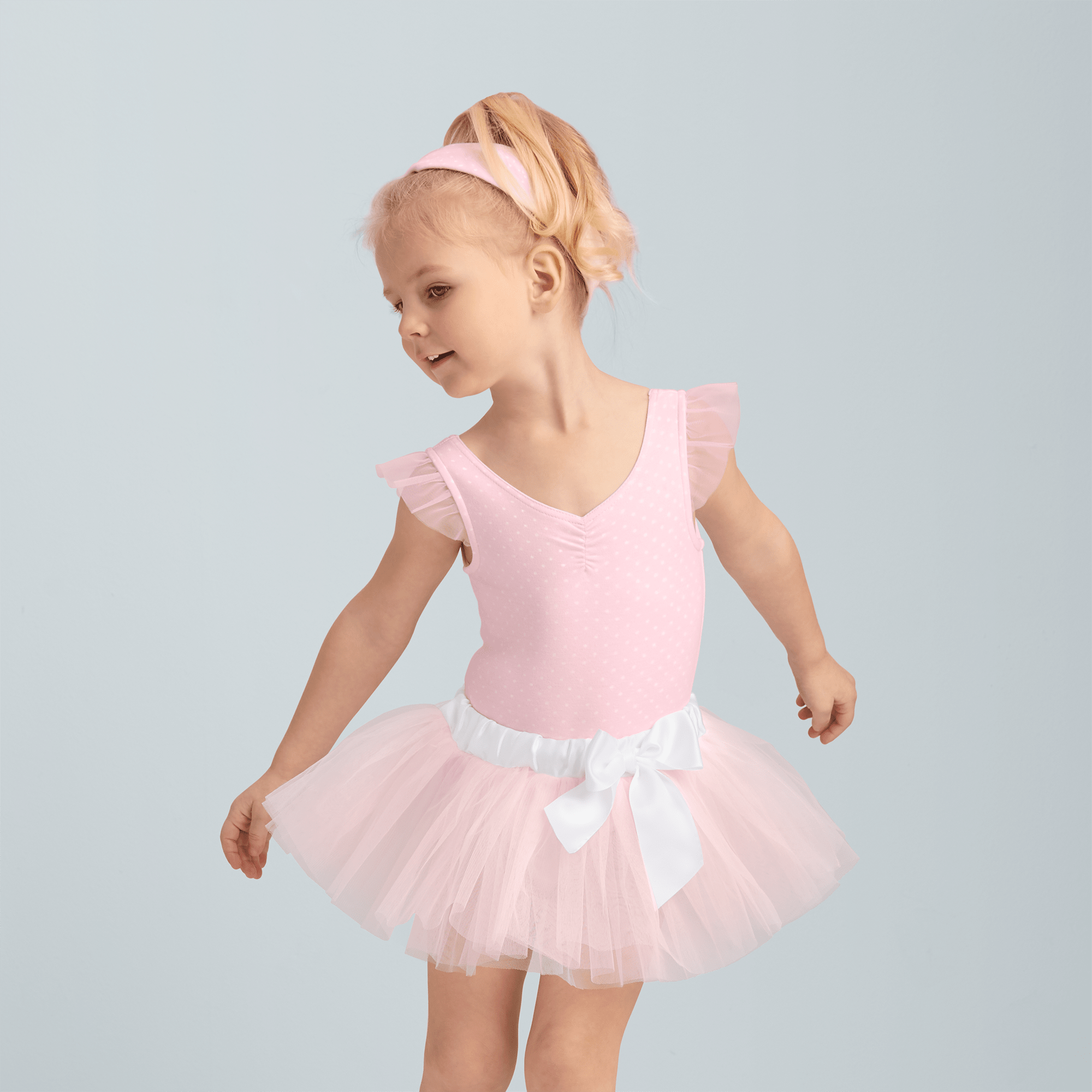 Bitty’s Pink Ballerina Outfit Set for Girls & Dolls 2T-6