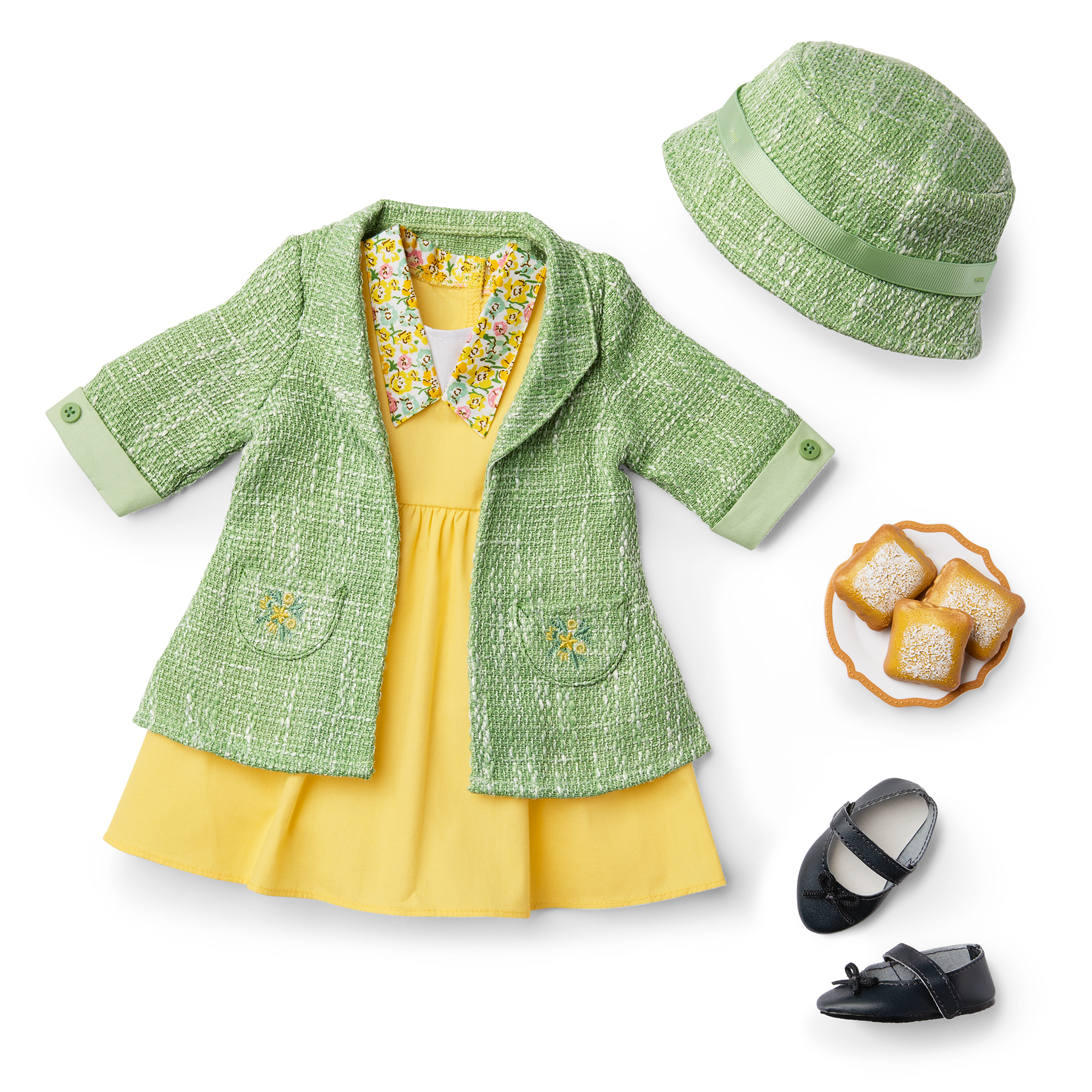 American Girl Disney Princess Tiana Doll Dress & Accessories Set