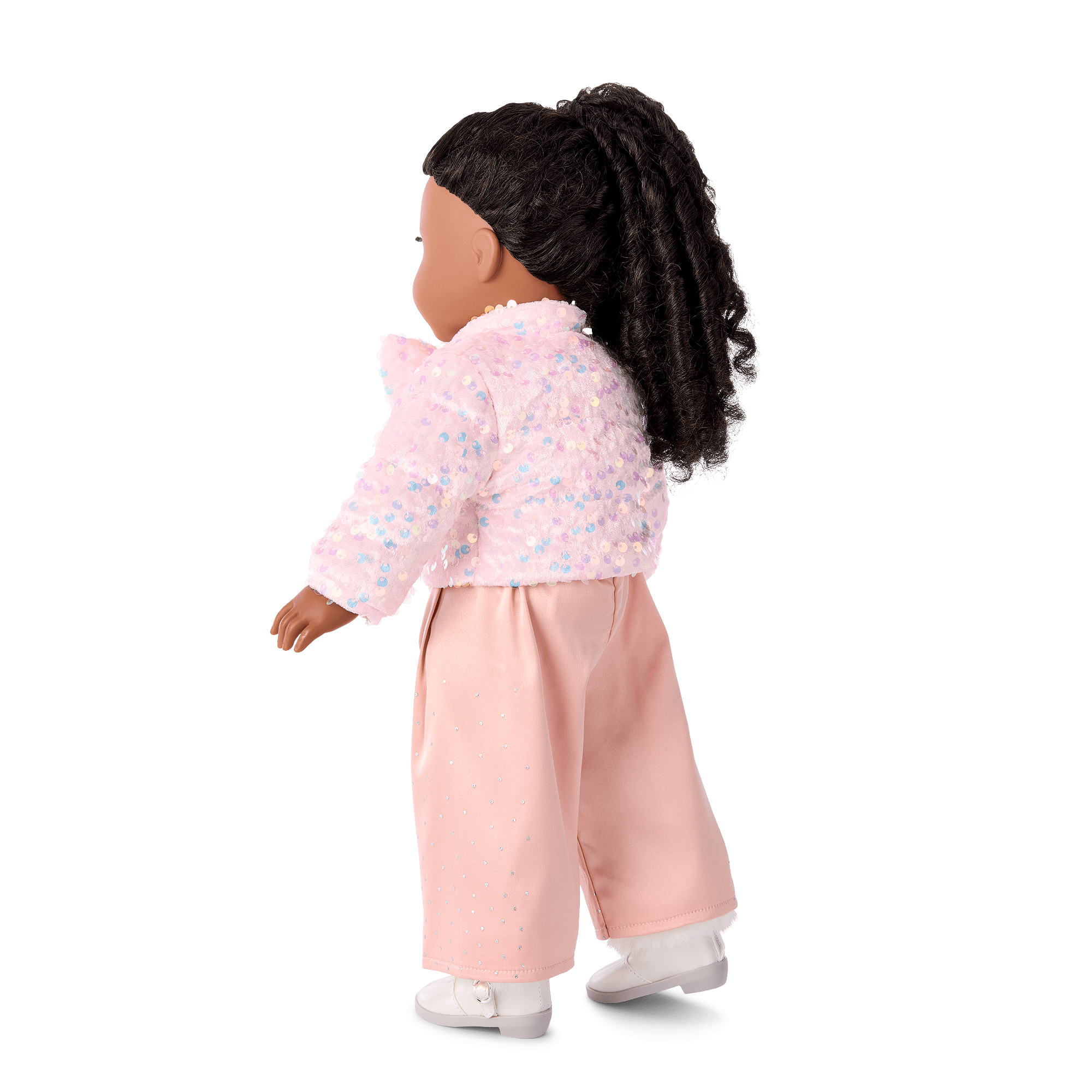 Flowy Satin Glitter Pants - American Girl x Something Navy Collection