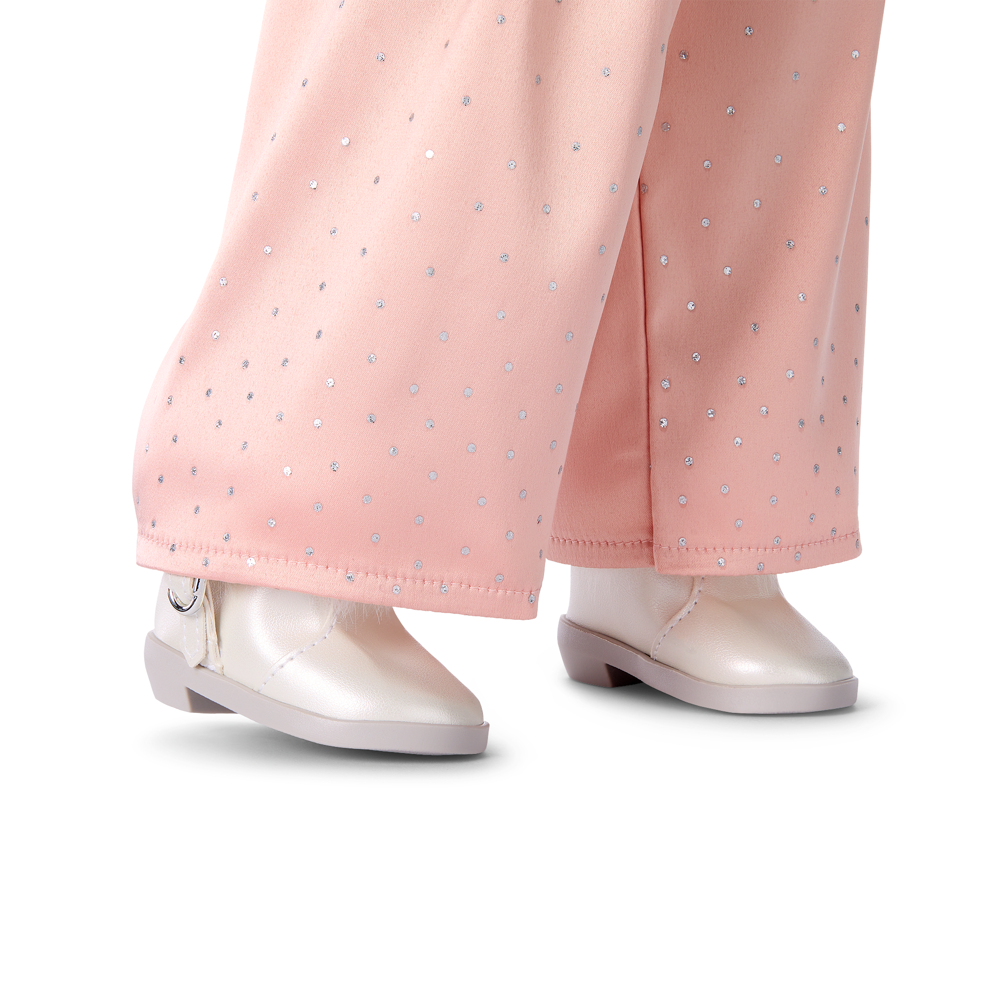 Flowy Satin Glitter Pants - American Girl x Something Navy Collection
