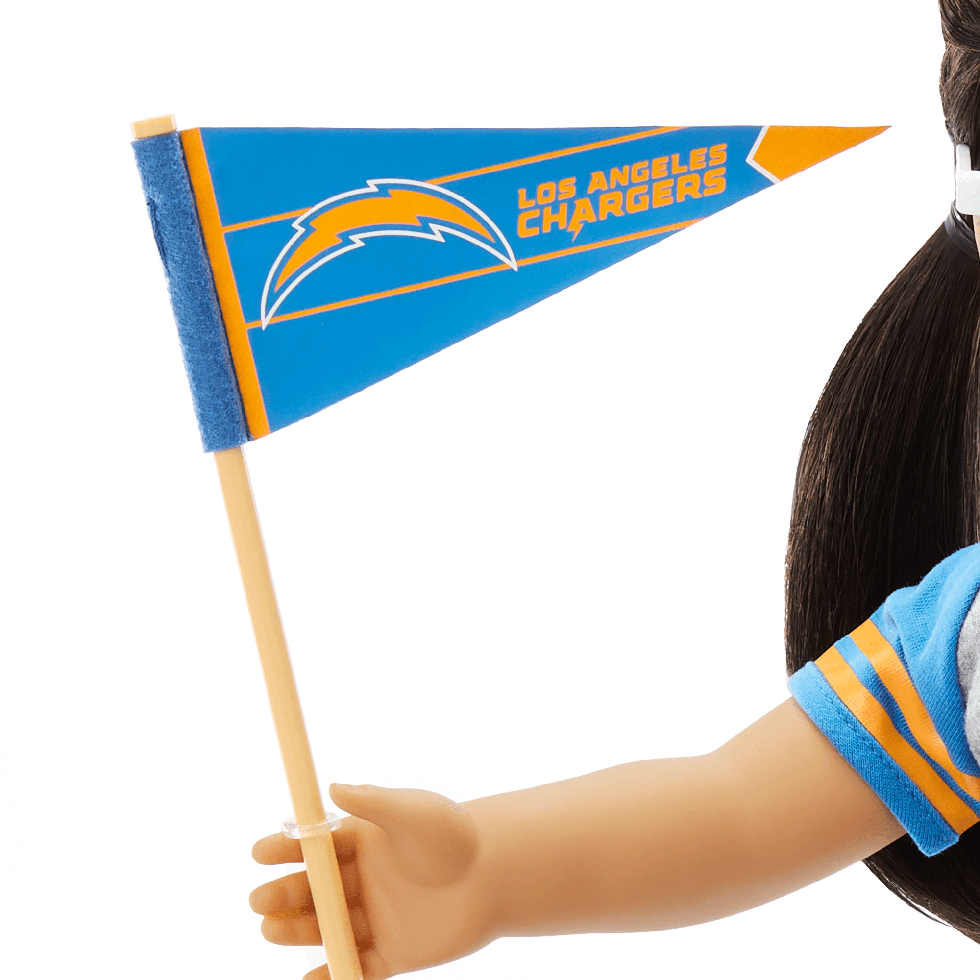 Los Angeles Chargers Doll Outfit for 18-inch Dolls by American Girl