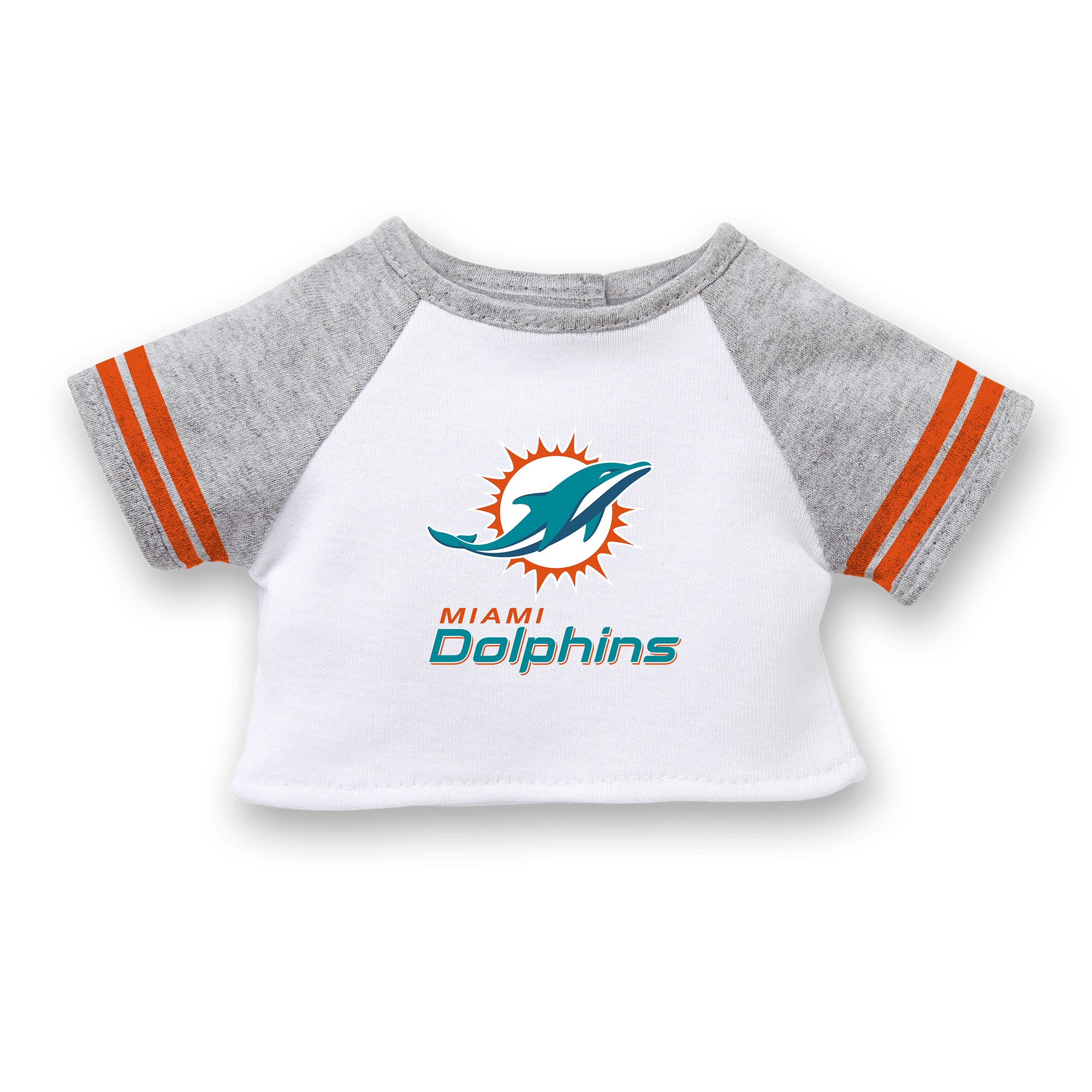 Miami Dolphins NFL Doll Tee for 18-inch American Girl Dolls