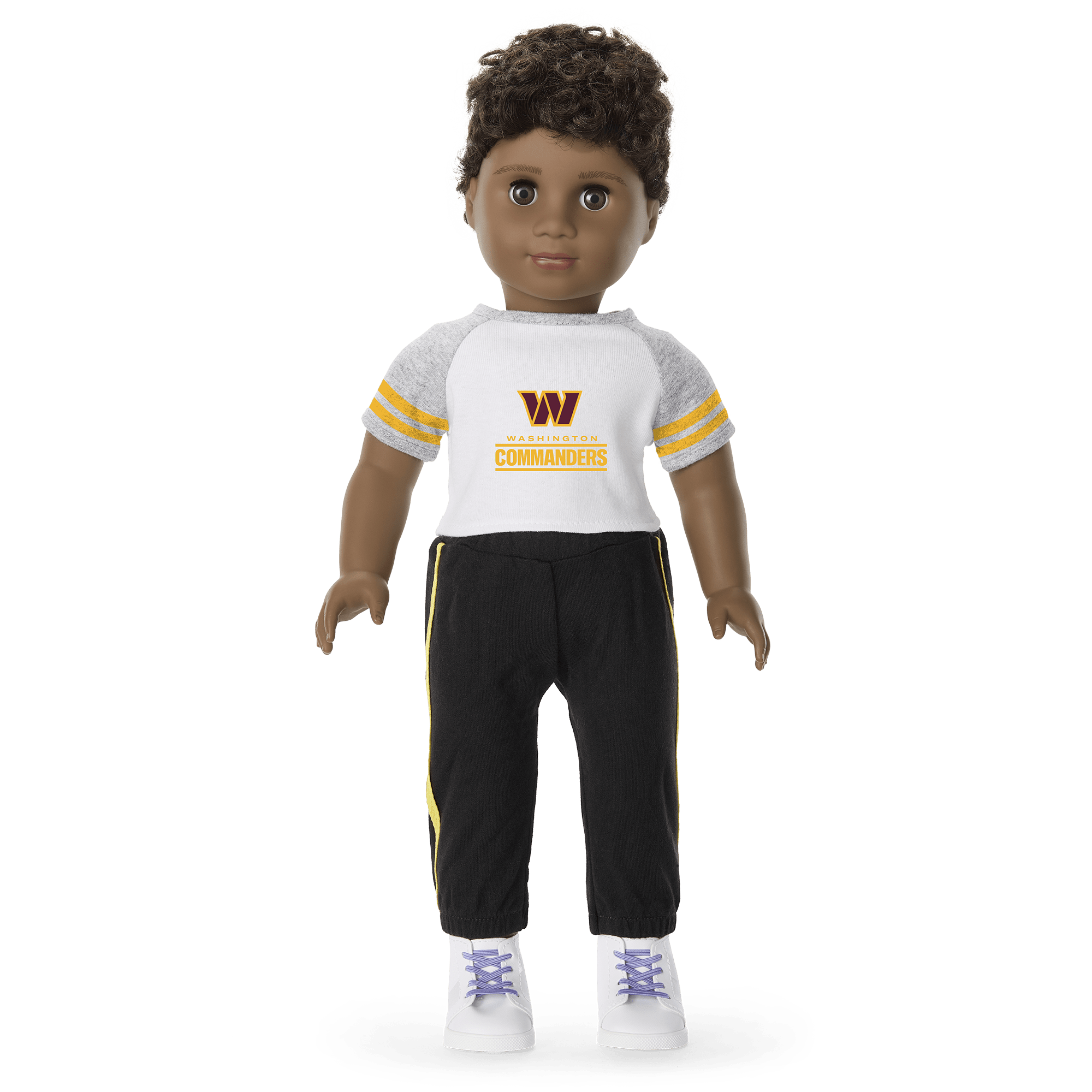 Washington Commanders NFL Doll T-Shirt for 18-inch Dolls