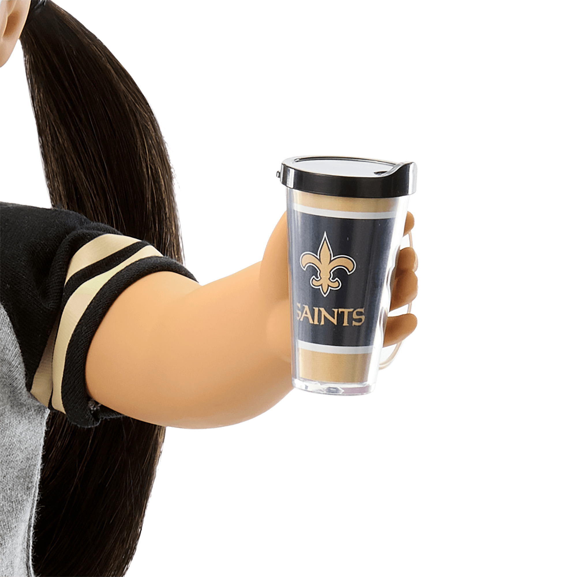 New Orleans Saints Doll Outfit for 18-inch American Girl Dolls