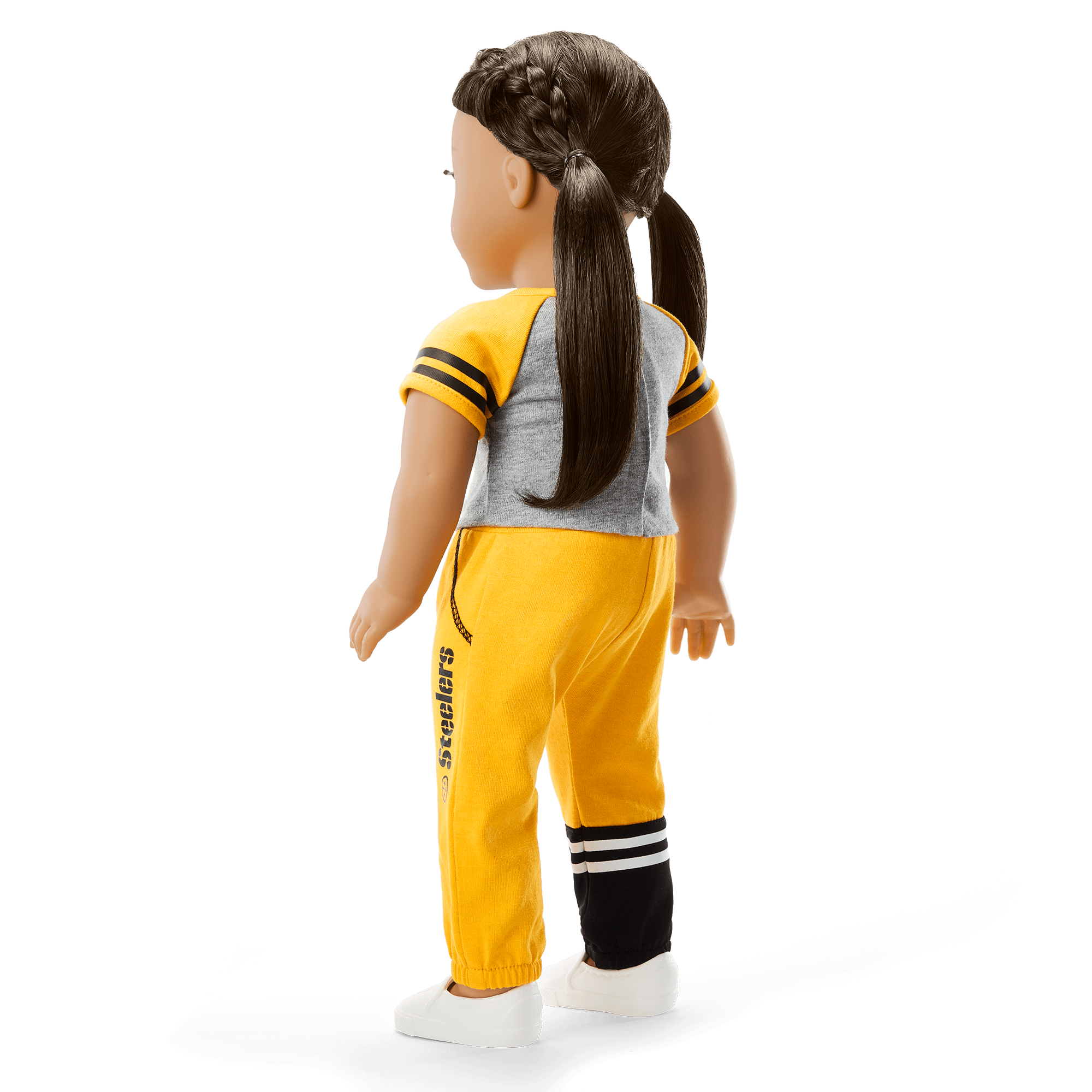 Pittsburgh Steelers Doll Outfit for 18-inch American Girl Dolls
