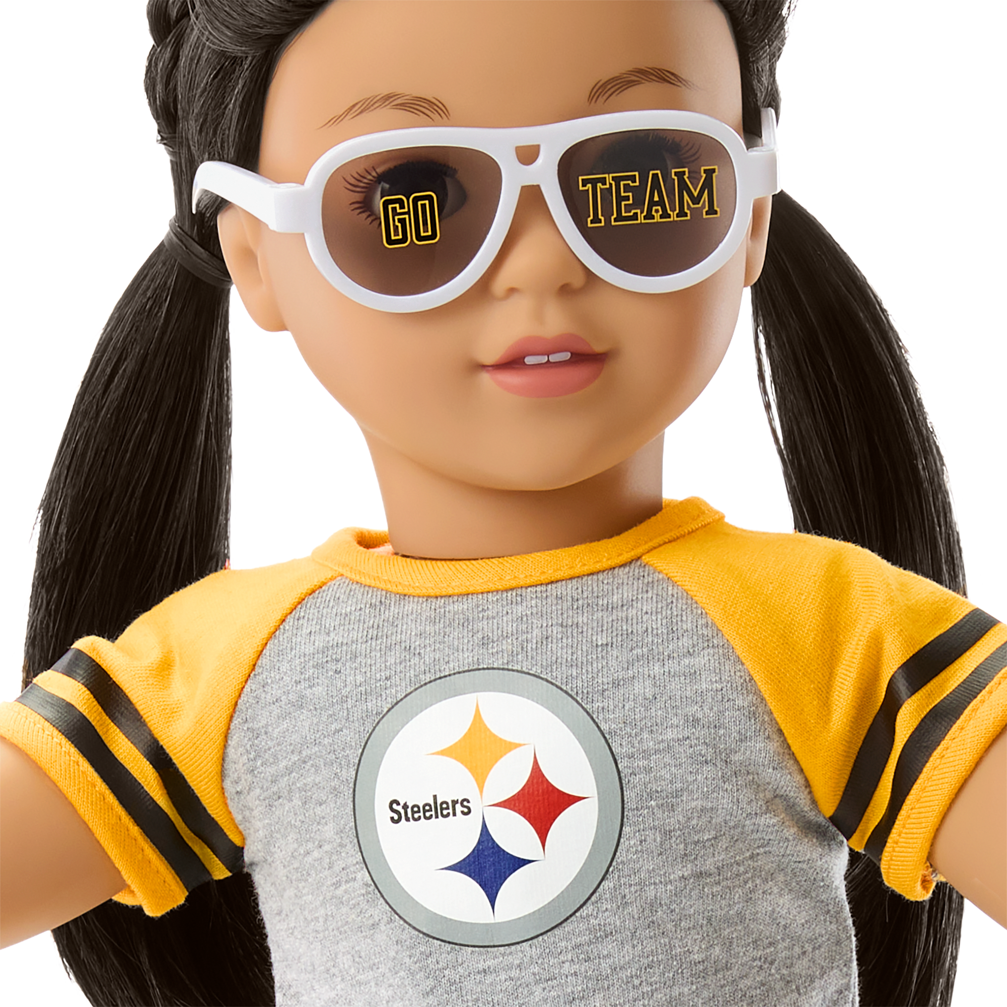 Pittsburgh Steelers Doll Outfit for 18-inch American Girl Dolls