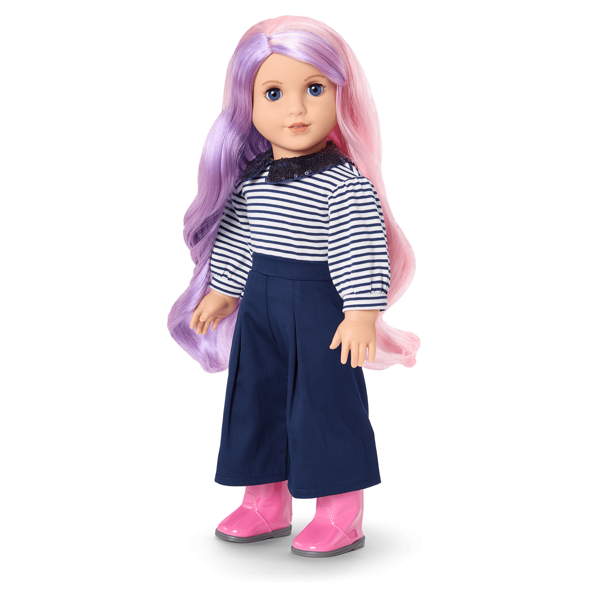 American Girl Stripes & Sparkle Doll Outfit - 18-inch Doll Clothes Set