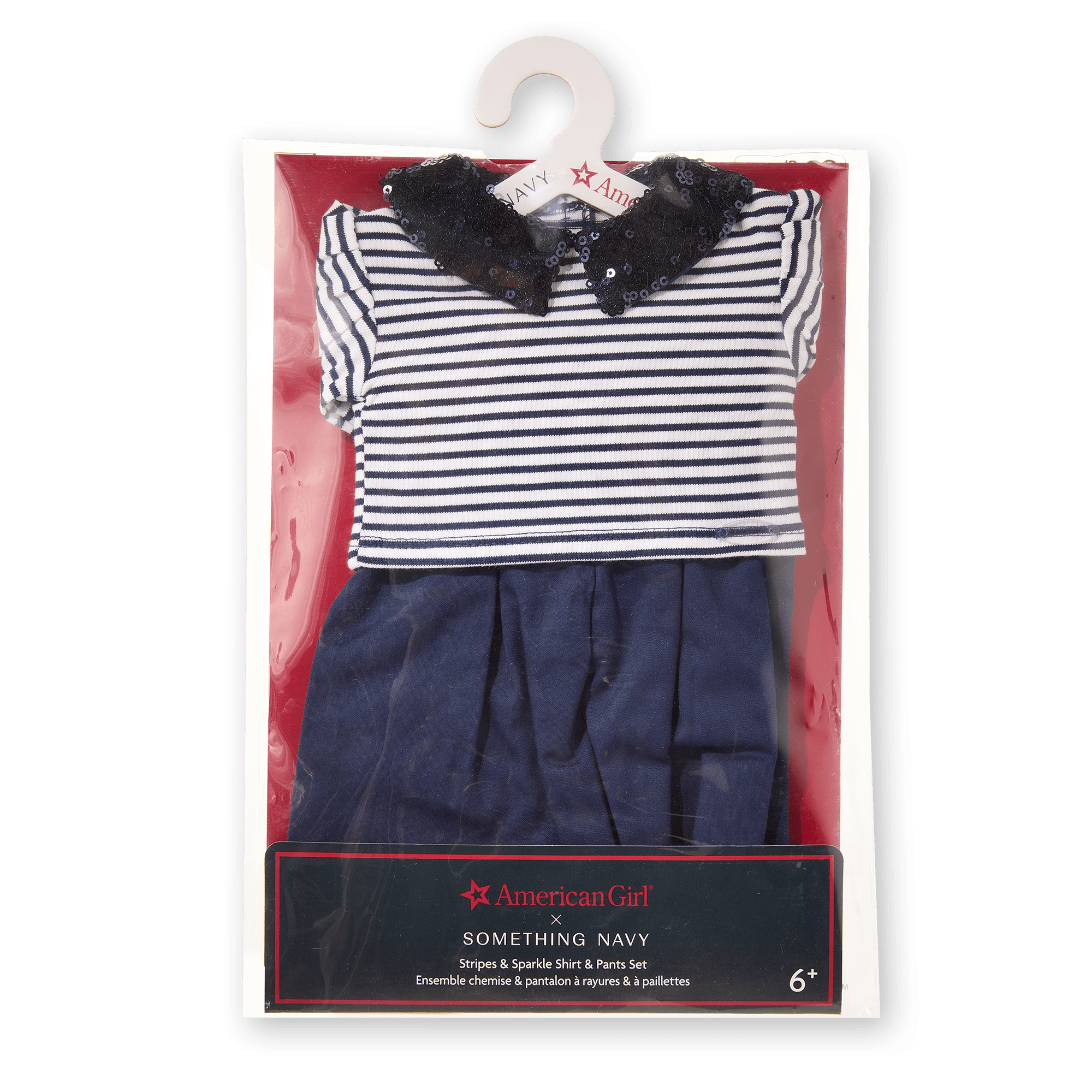American Girl Stripes & Sparkle Doll Outfit - 18-inch Doll Clothes Set