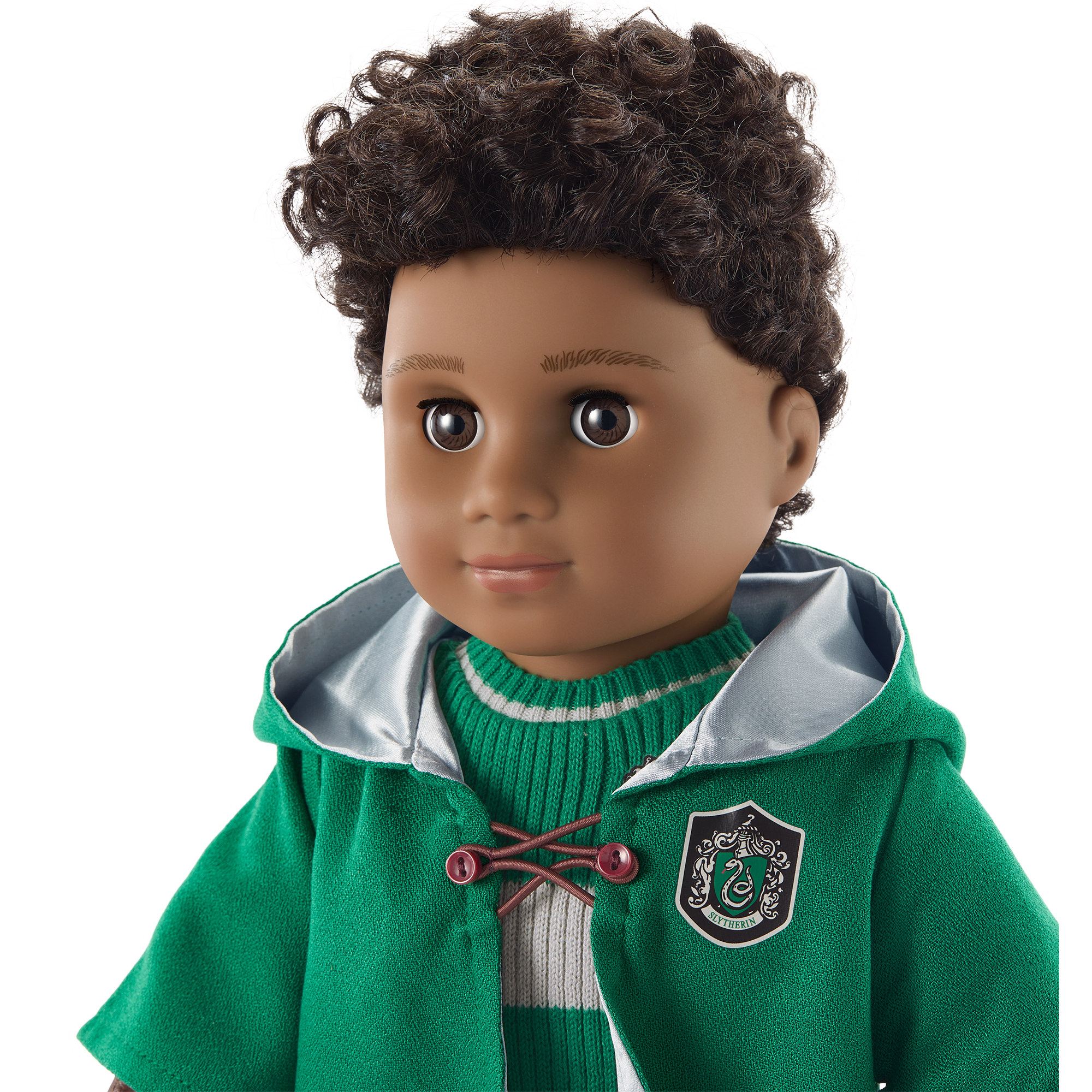 American Girl Slytherin Quidditch Costume for 18" Dolls
