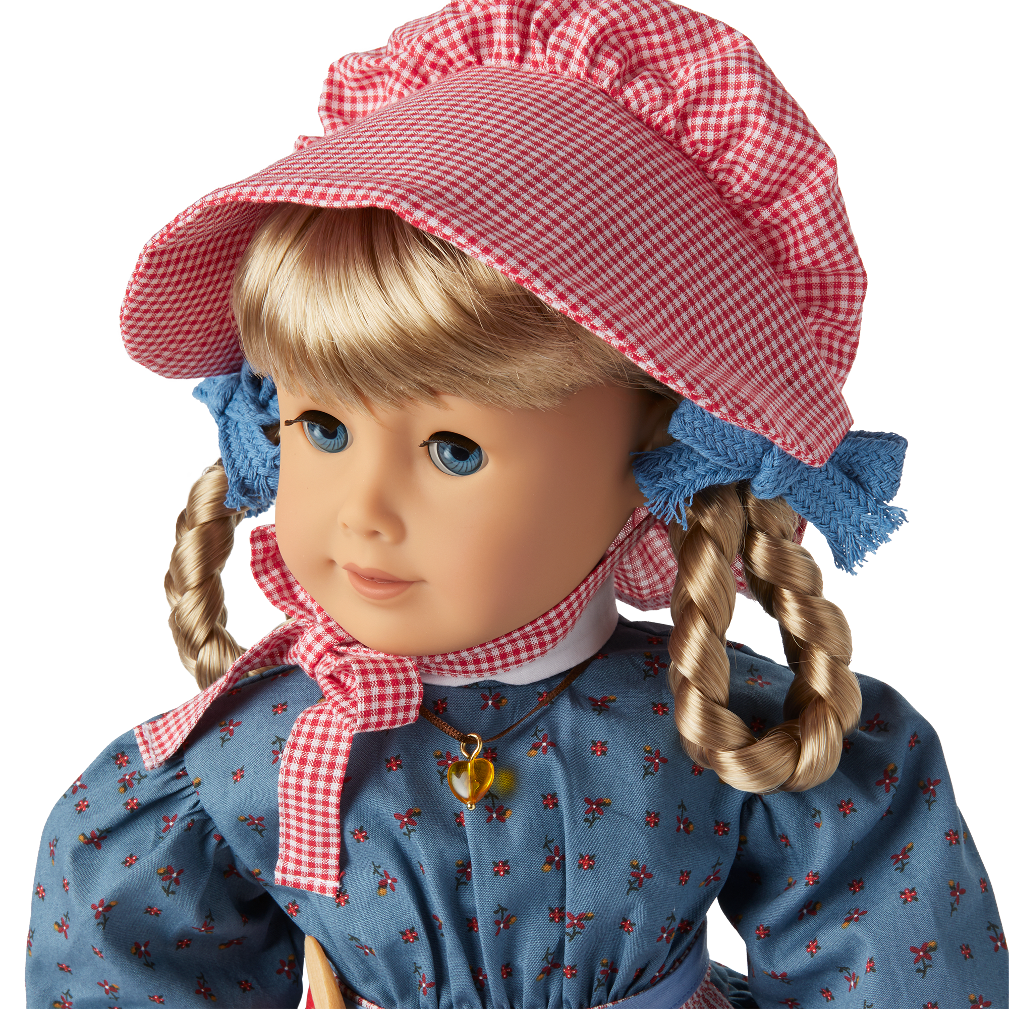 American Girl Kirsten Larson 18" Historical Doll with Book & Outfit