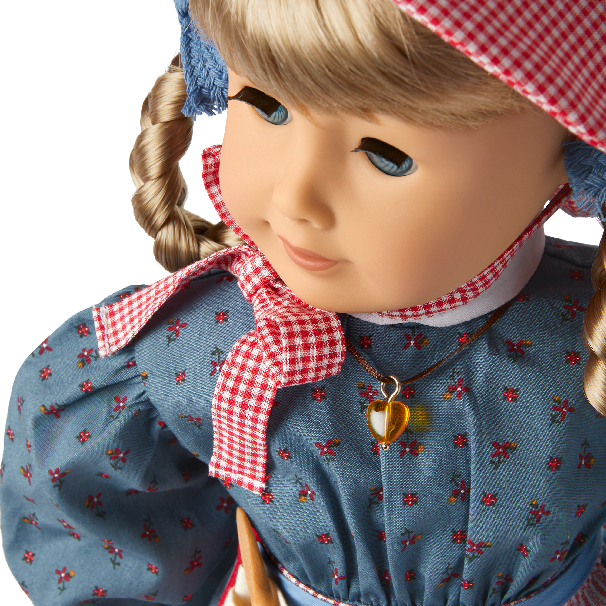 American Girl Kirsten Larson 18" Historical Doll with Book & Outfit
