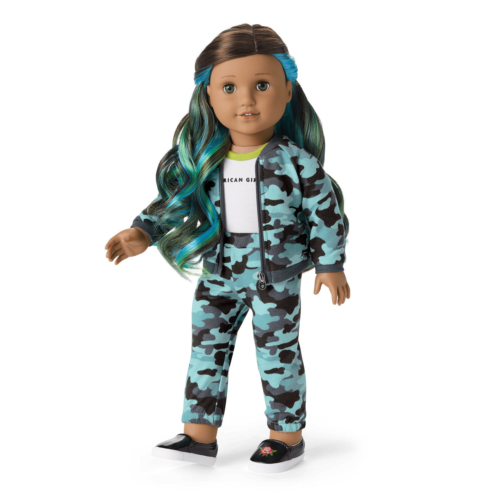 American Girl Truly Me Doll #89 with Wavy Brown Hair & Highlights