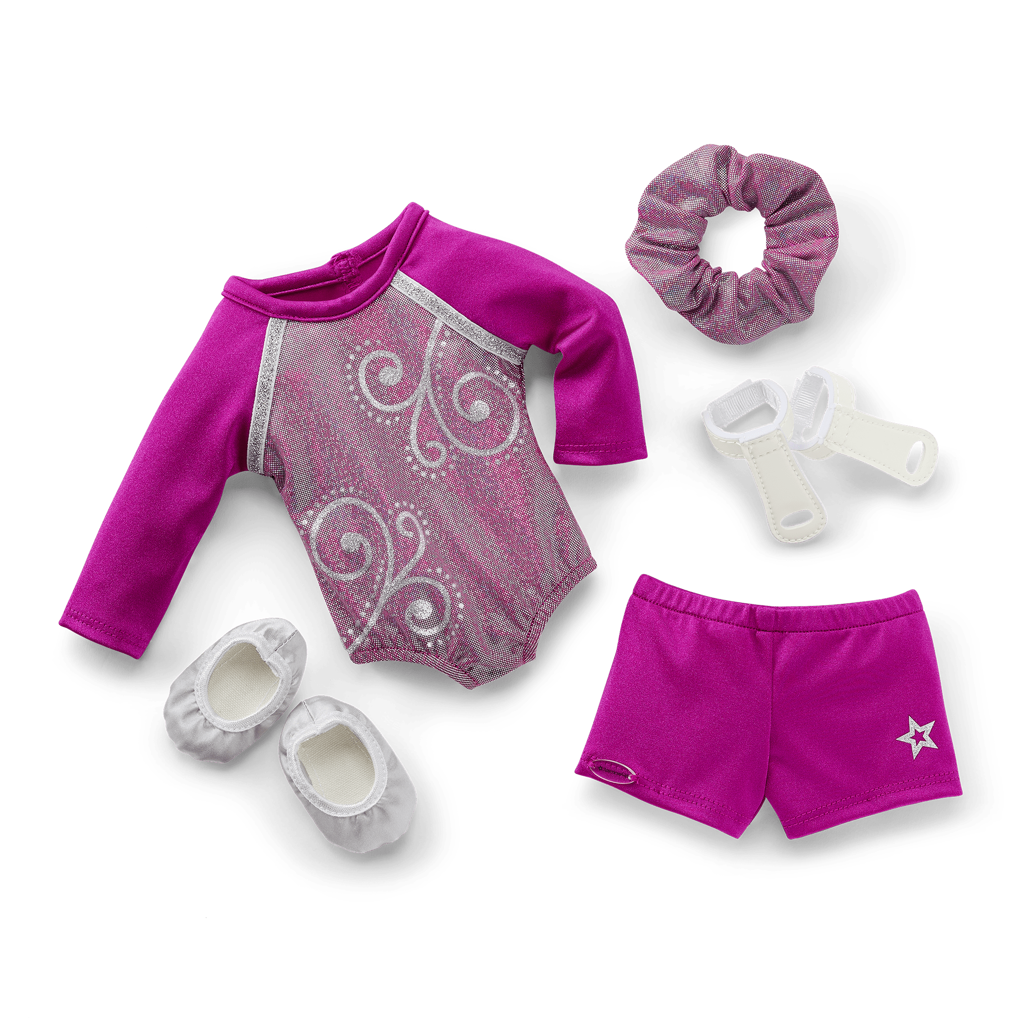 18-Inch Doll Gymnastics Outfit with Leotard & Accessories