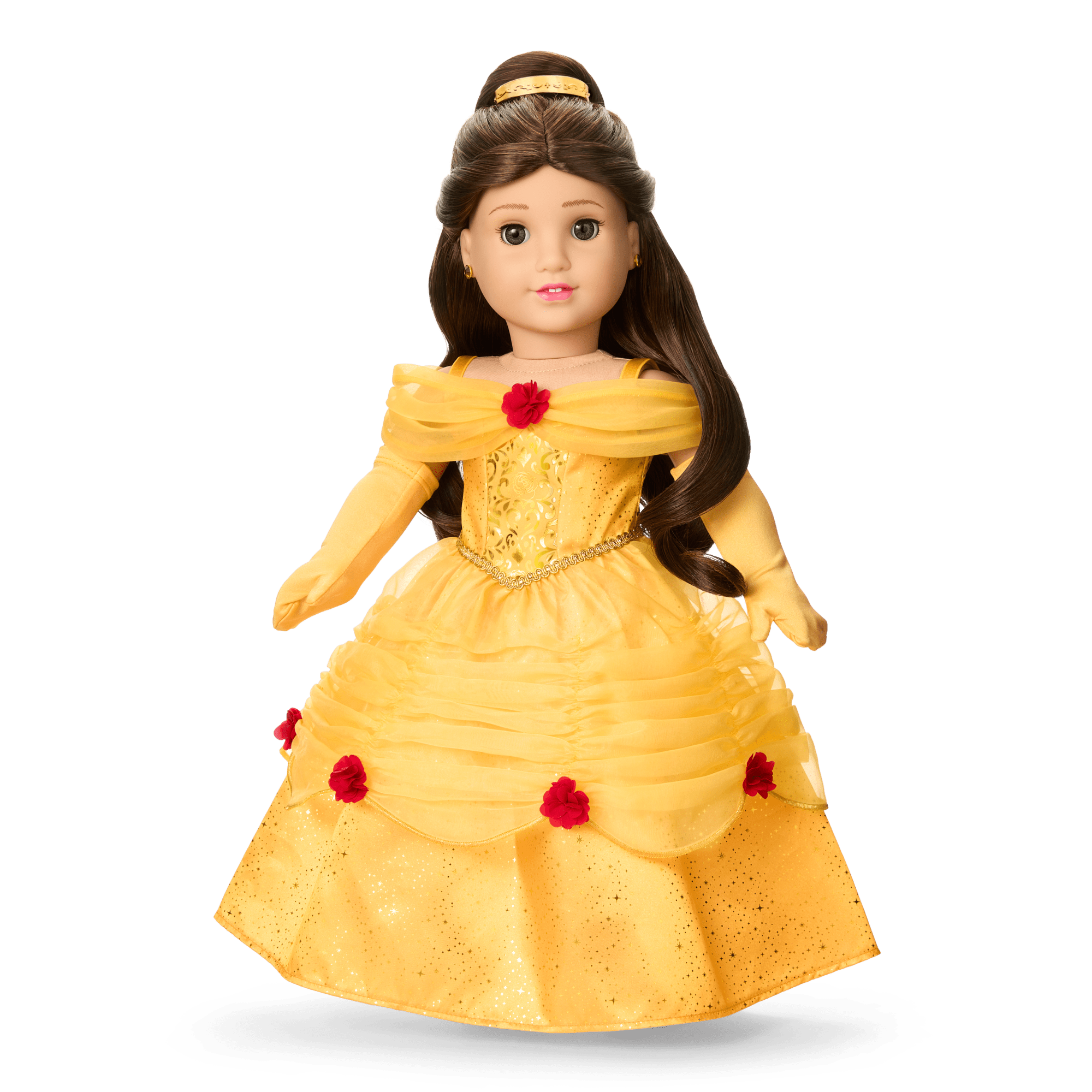 American Girl Disney Princess Belle 18-Inch Doll with Yellow Gown