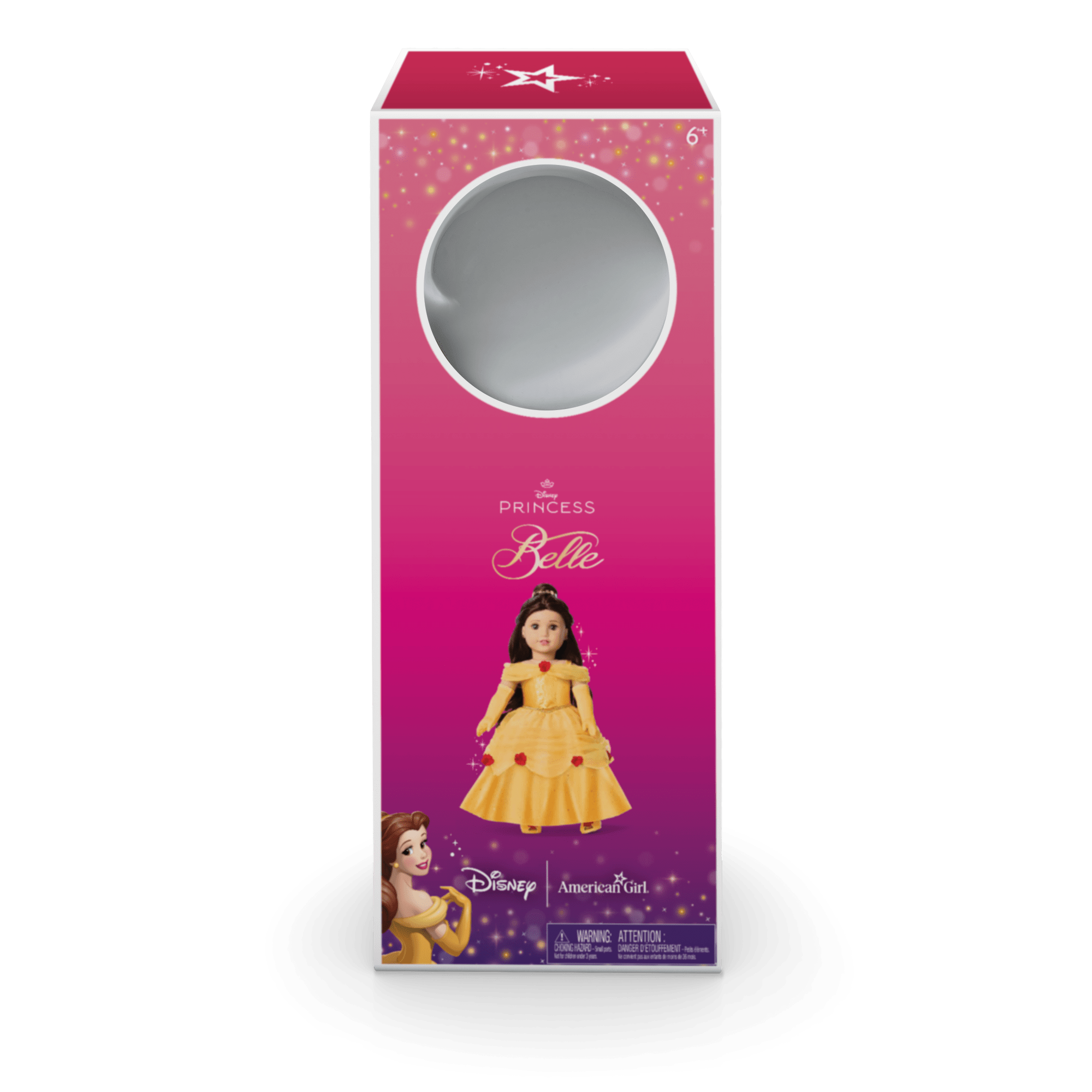 American Girl Disney Princess Belle 18-Inch Doll with Yellow Gown