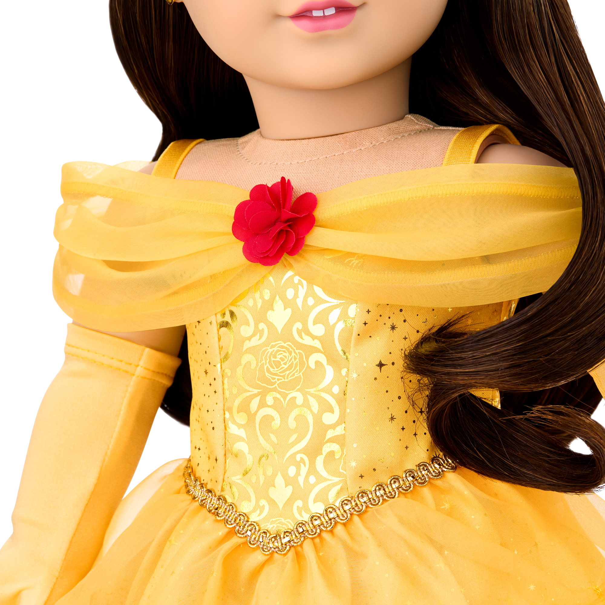American Girl Disney Princess Belle 18-Inch Doll with Yellow Gown
