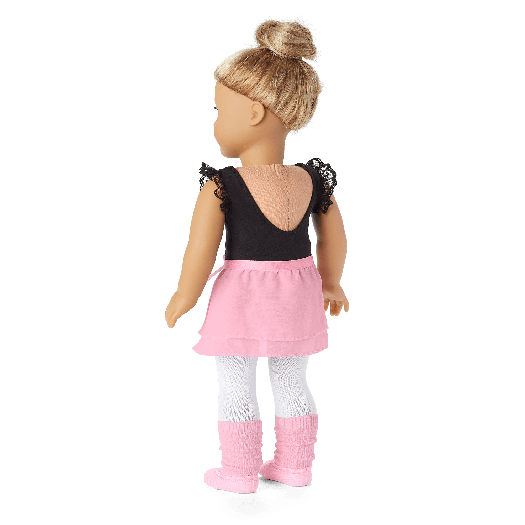 Ballet Outfit for 18-inch Dolls with Leotard & Pink Skirt