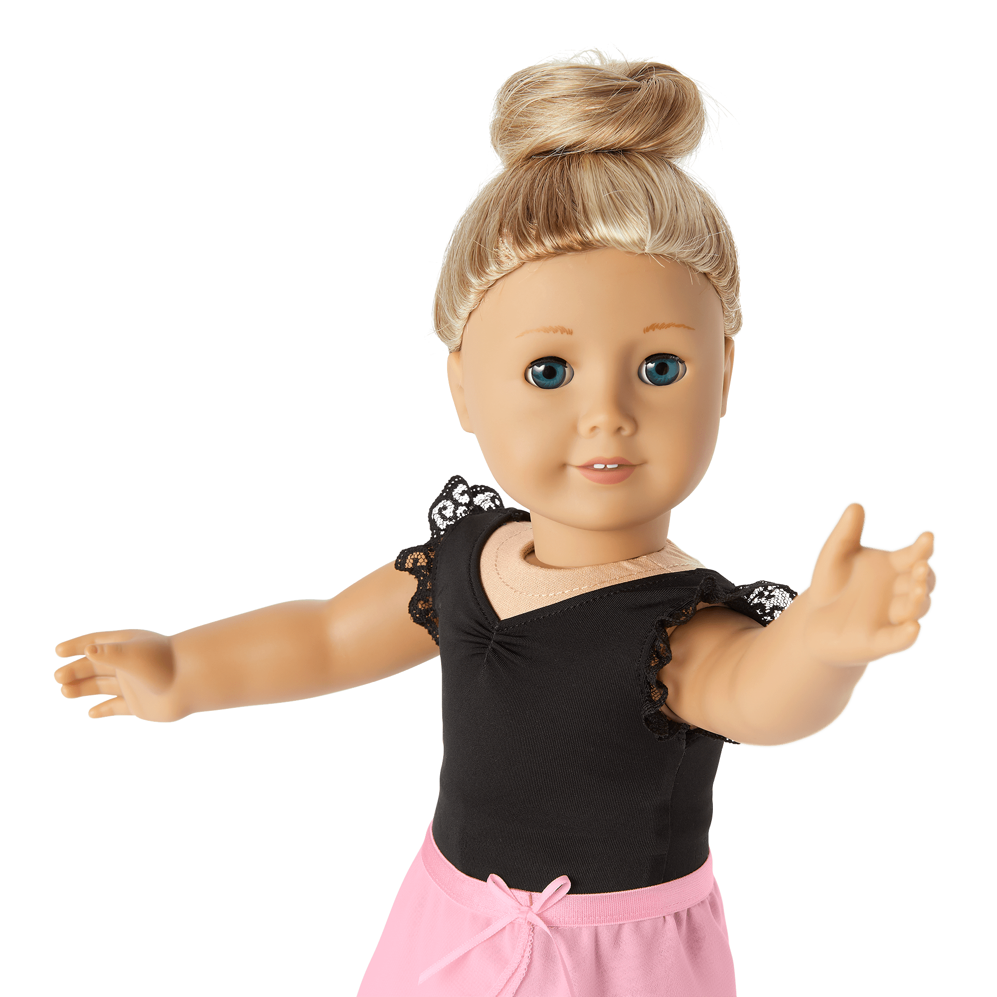 Ballet Outfit for 18-inch Dolls with Leotard & Pink Skirt