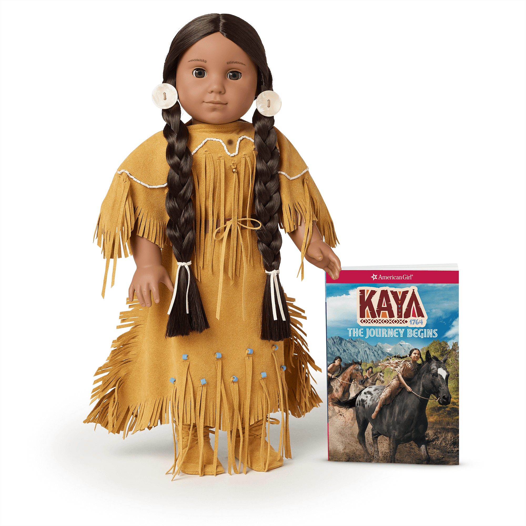 Kaya™ 18-inch Historical Doll with Book & Outfit